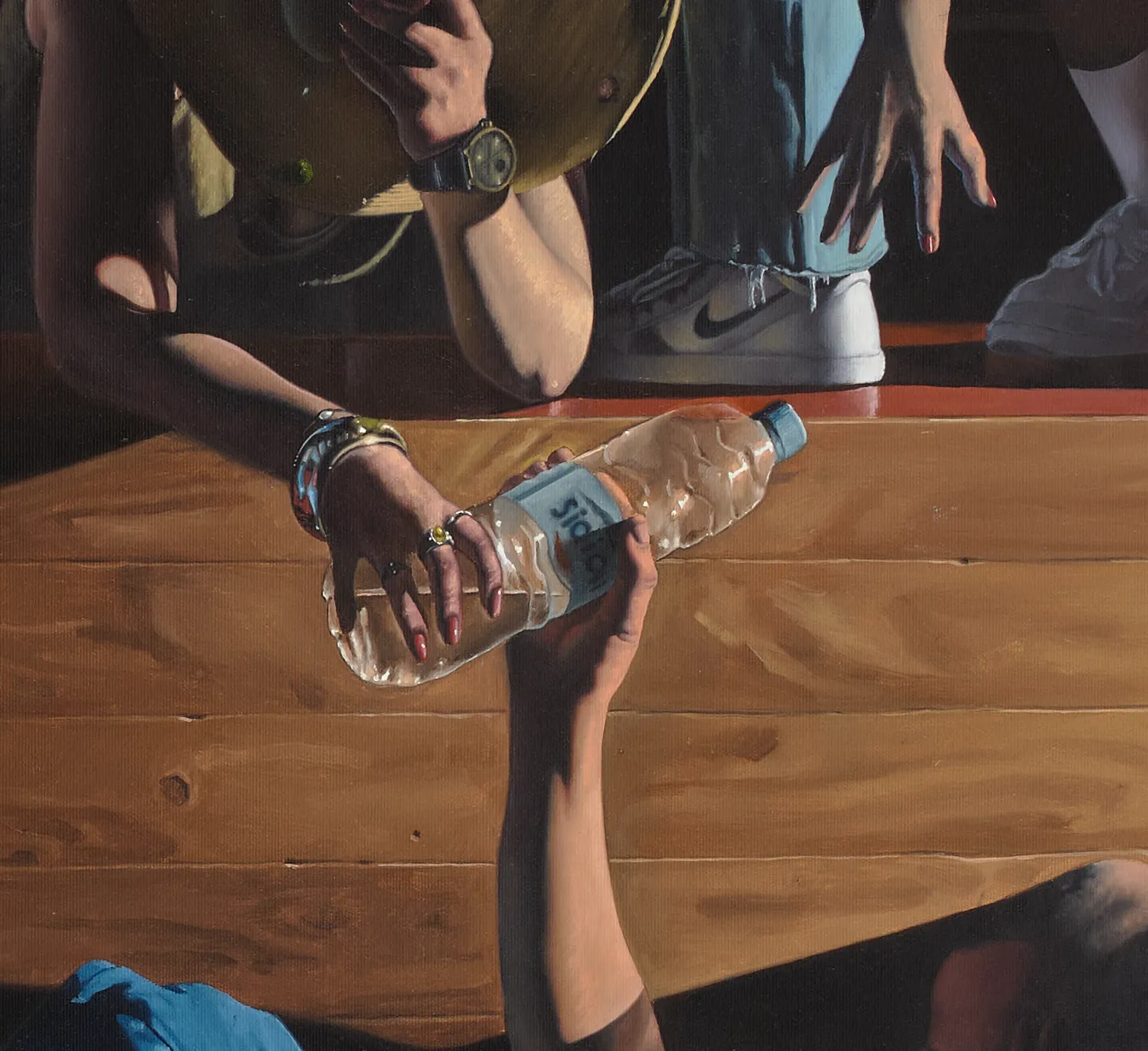 Clair-Obscur, modern, 17th century oil painting, hyperrealist