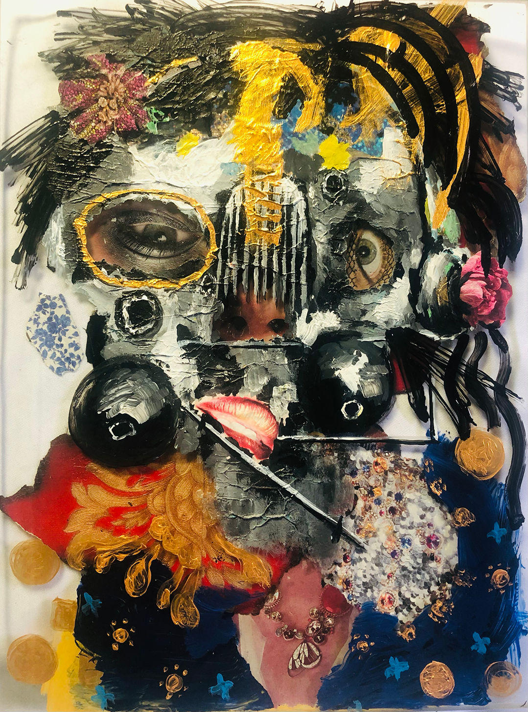 Sejiro Avoseh, Imaginative portrait 2 (Glass series), 2021