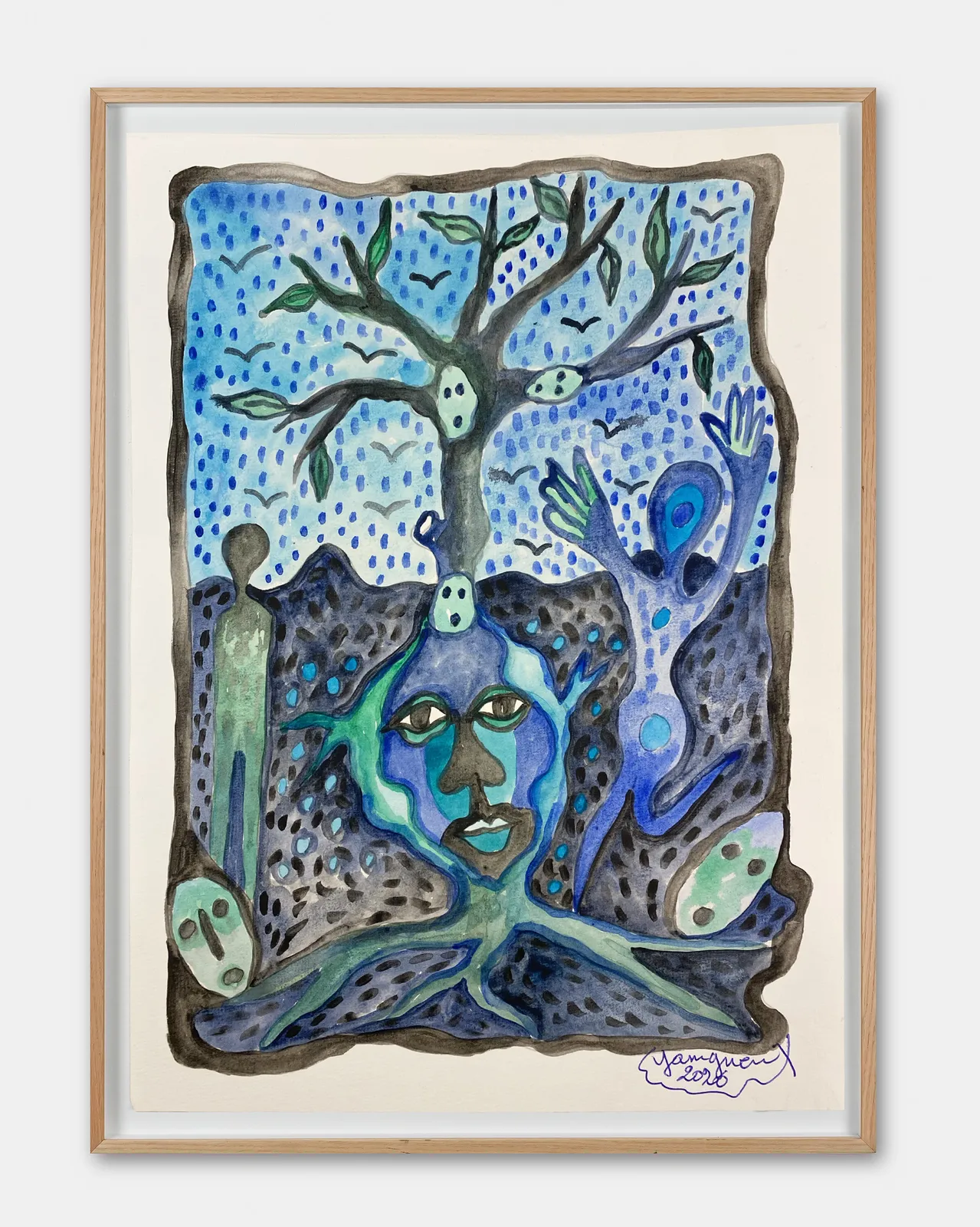 Hervé Yamguen, En presence du monde, 2026