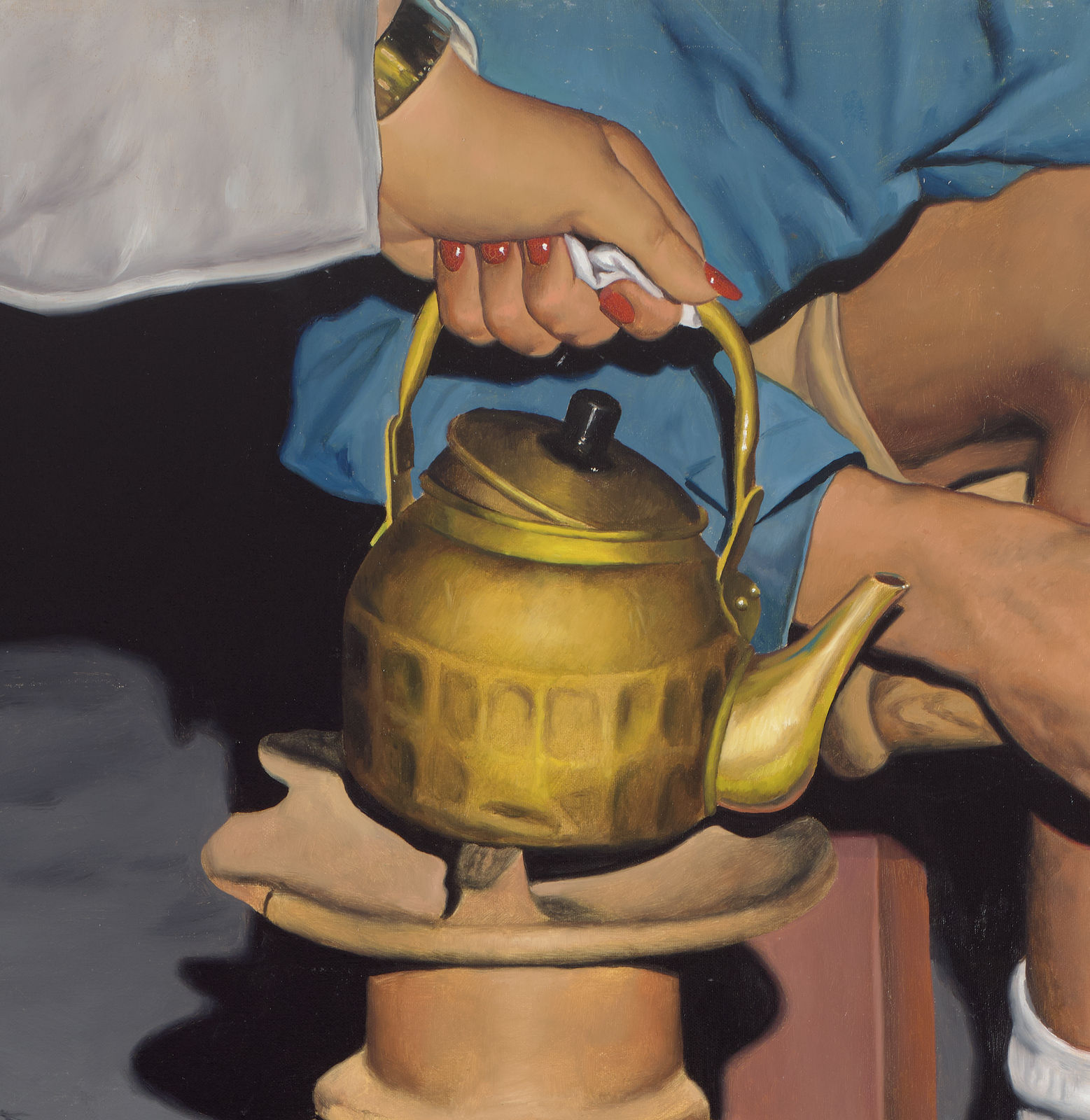 Clair-Obscur, modern, 17th century oil painting, hyperrealist