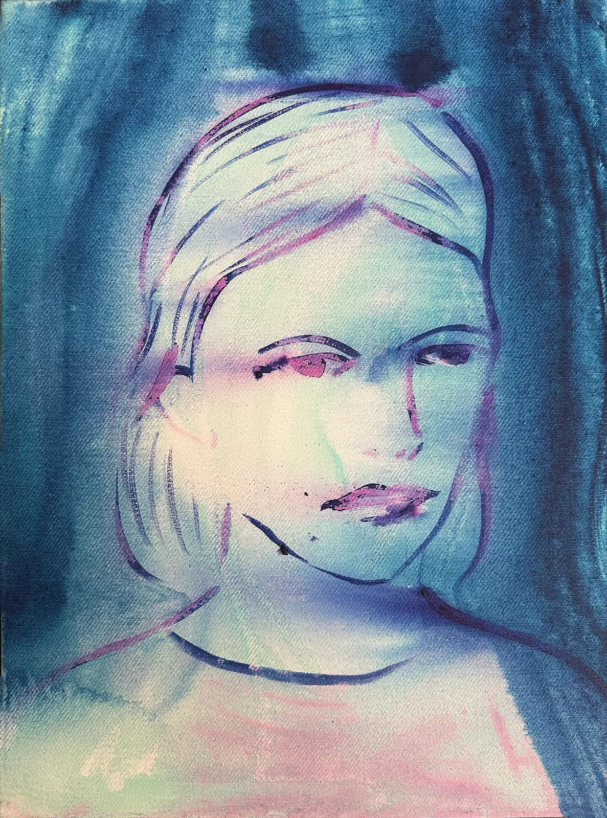 Omar Mahfoudi painting. Moroccan Artist. Contemporary African art in Paris. AFIKARIS Gallery. Acrylic and ink on paper and canvas. Figurative. Abstraction. Cinematic paintings.