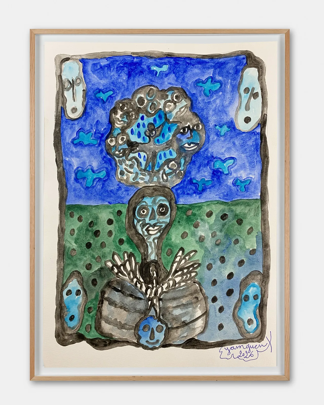 Hervé Yamguen, En presence du monde, 2026