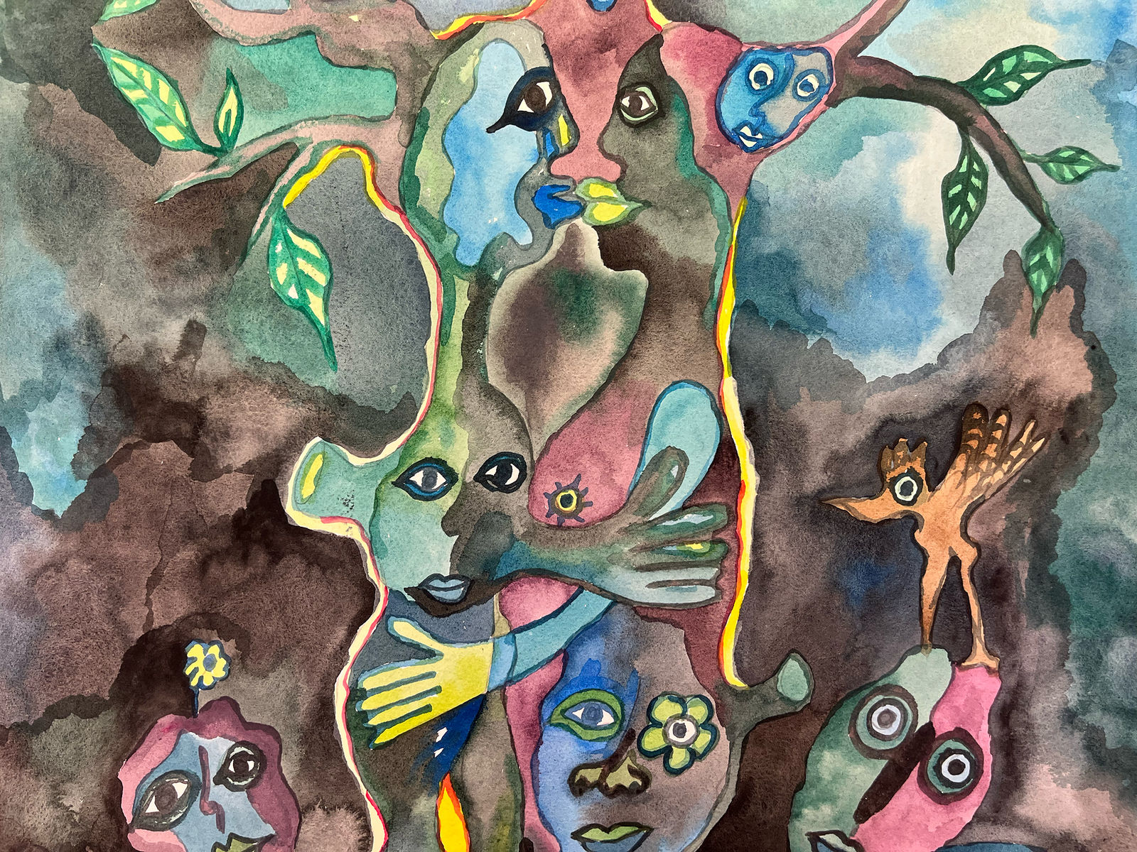 Hervé Yamguen, Amour fécond , 2023