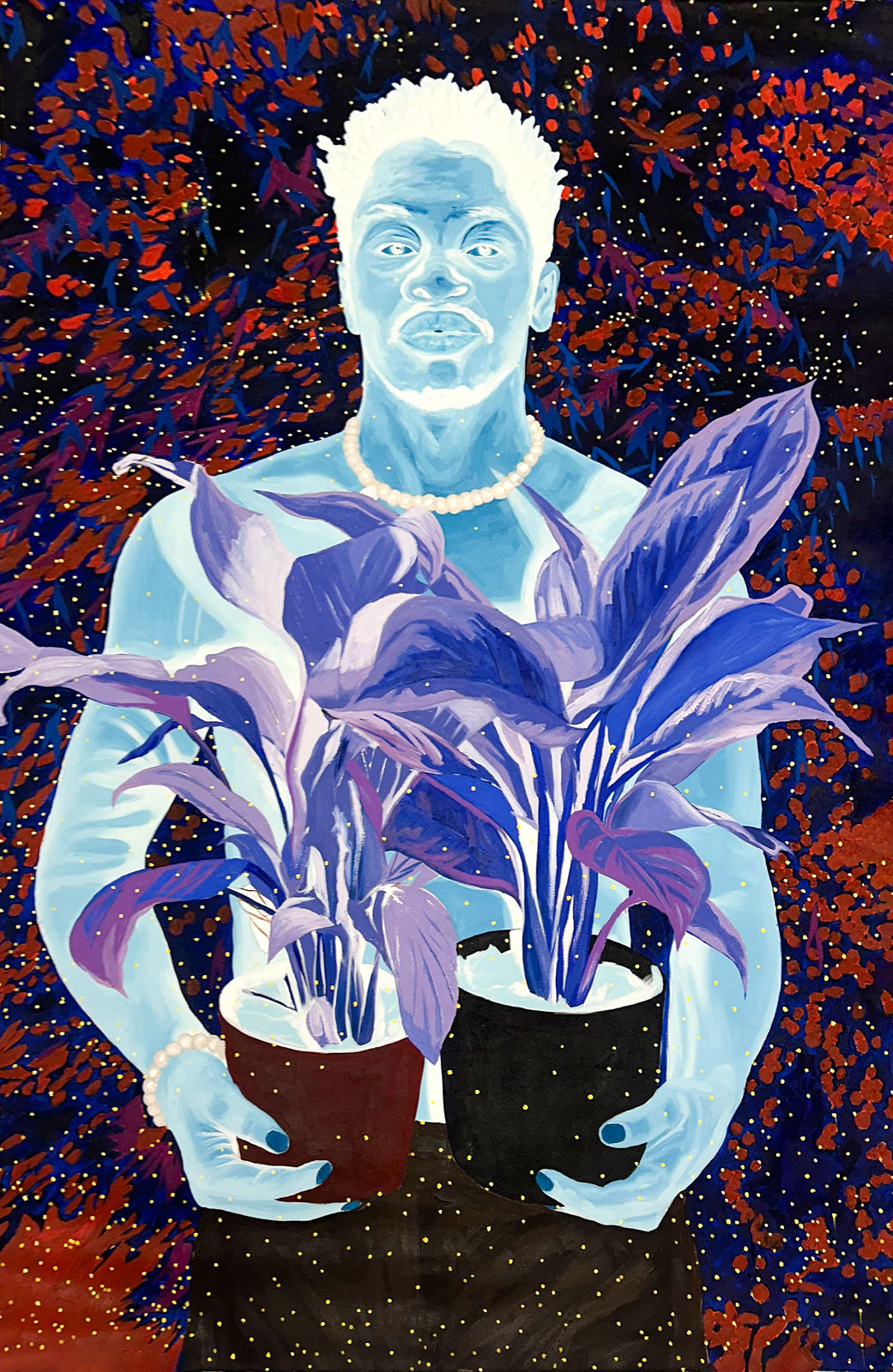 Boluwatife Oyediran, Untitled (American Architecture I) - 2024