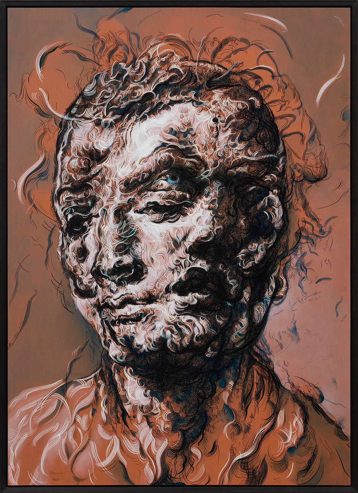 Glenn Brown, The Laughing Stock of the Heartless Stars, 2024/2025