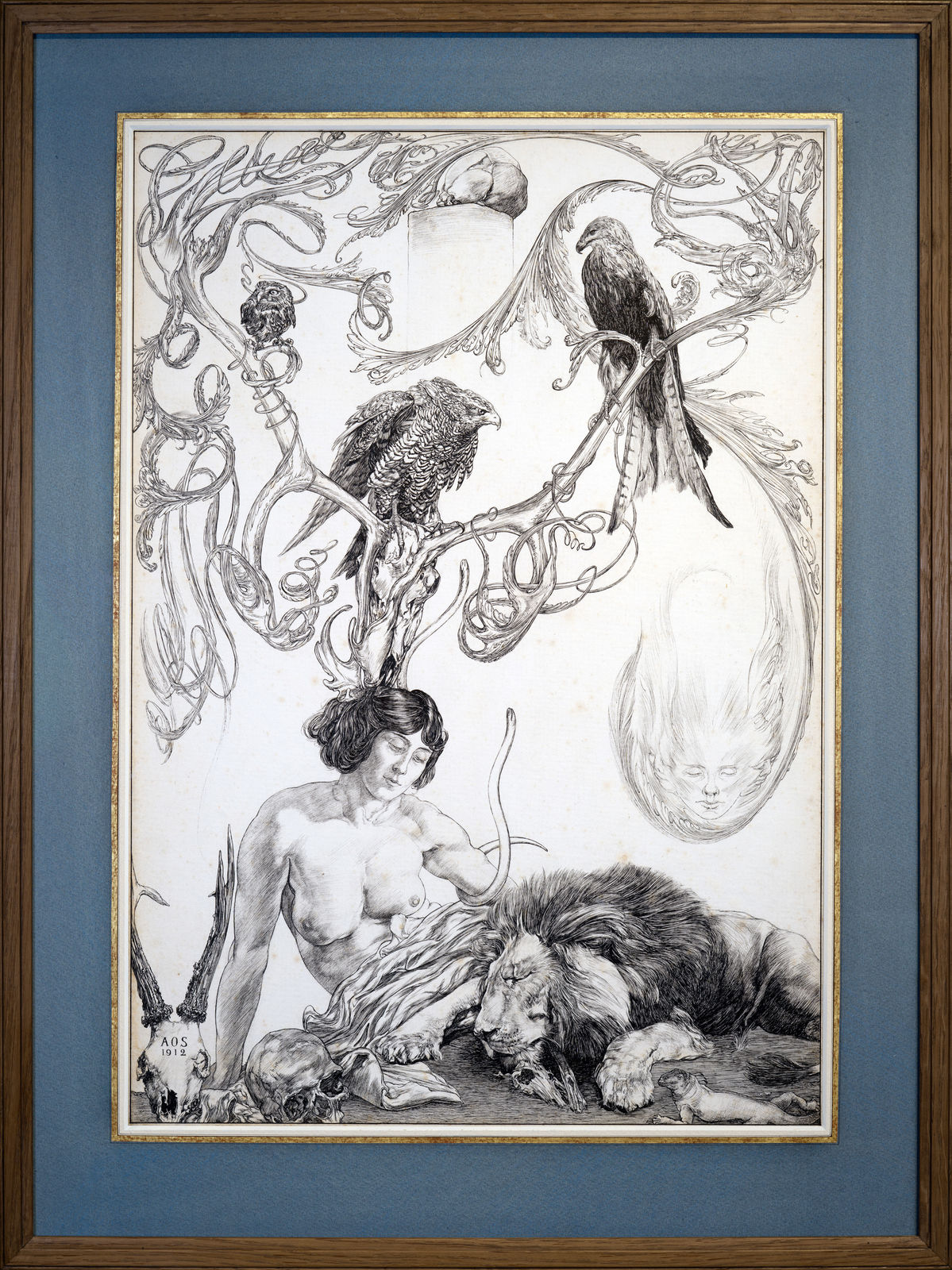 Austin Osman Spare The Dwellers at the Gates of Silent Memory