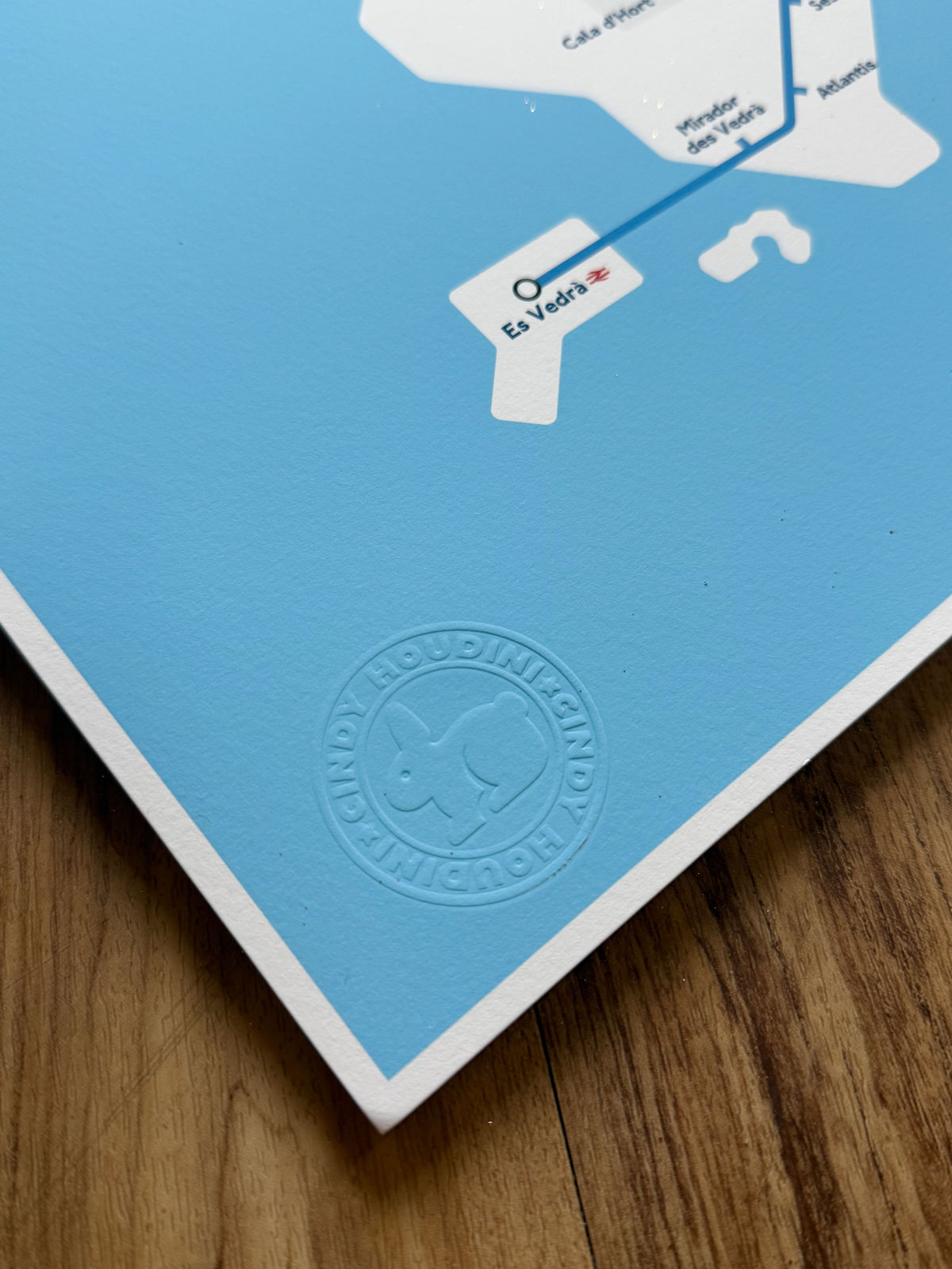 Cindy Houdini, The Ibiza Tube Map (Third Edition, Small), 2026