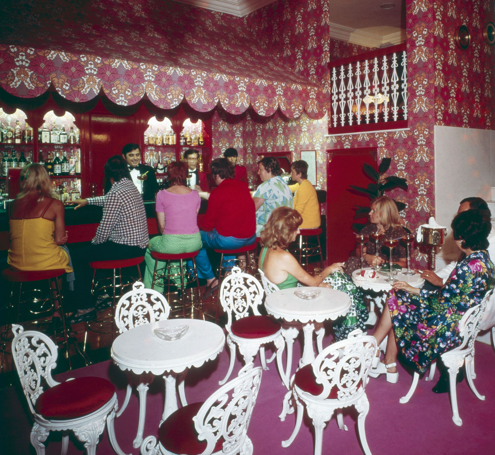 Walter Rudolph, Bar in Cala Gració, Ibiza, Spain, 1976