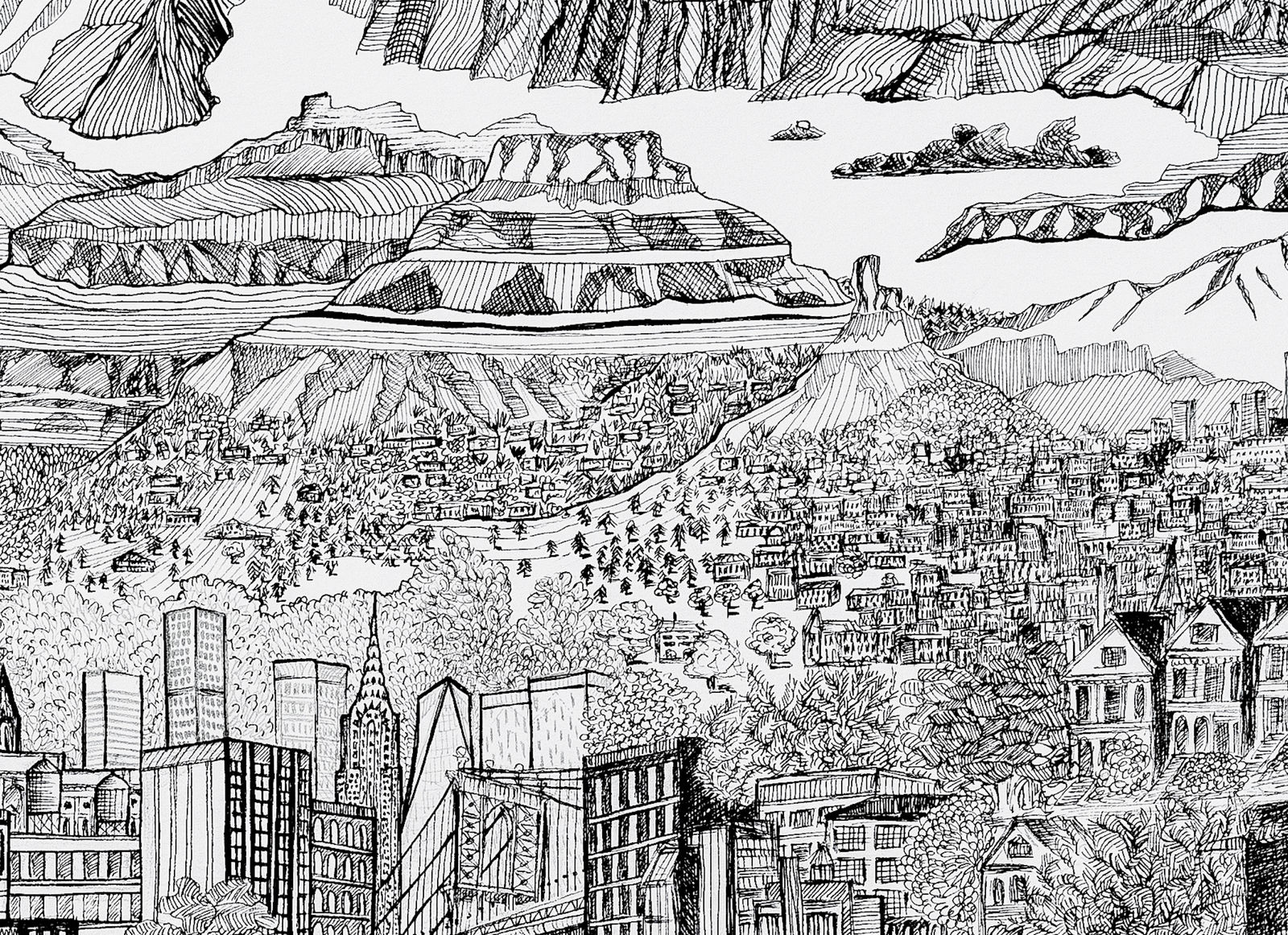 Bénédicte Gimonnet, Peregrinations V, 2024