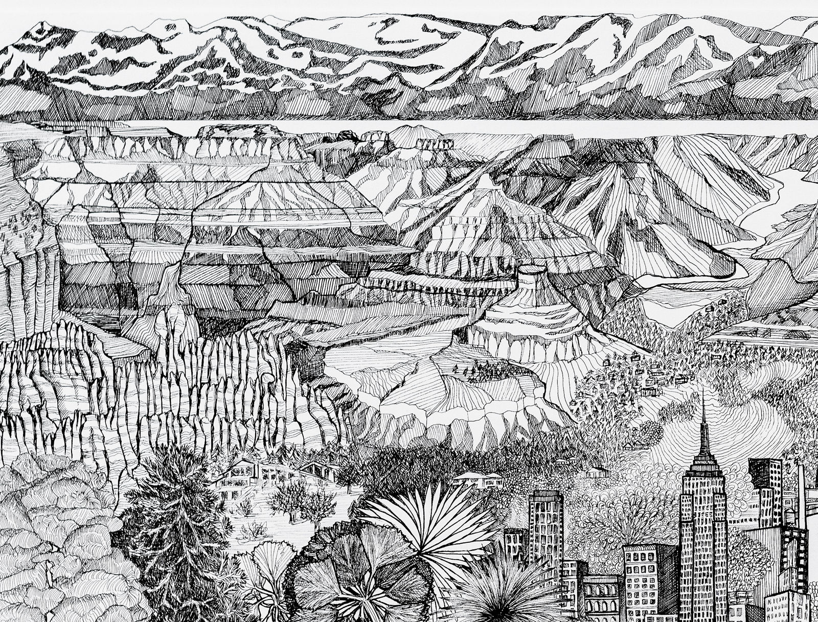 Bénédicte Gimonnet, Peregrinations V, 2024