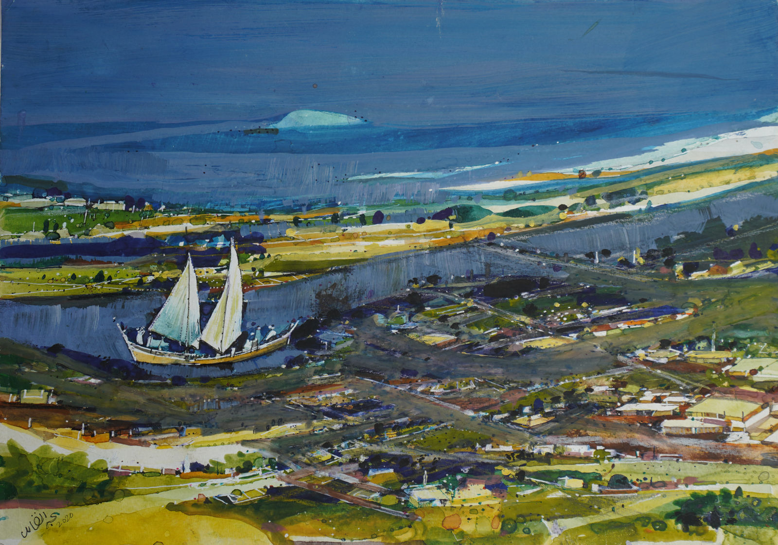 Abdul Qadir Al Mubarak, Untitled, 2020