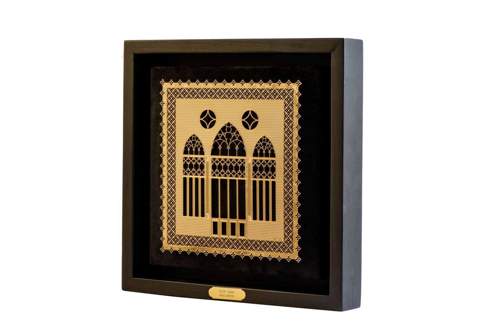 Jihan C, Elie Saab Triple Arch Wall Display Box Set