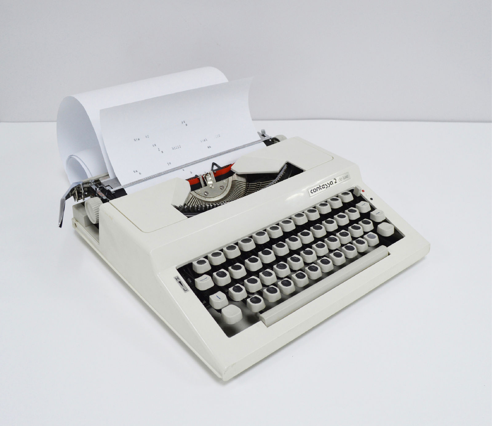 Taqwa Al Naqbi, Footstep Typewriter, 2018