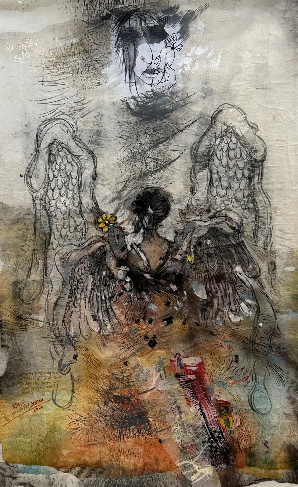Workneh Bezu, Angel, 2020
