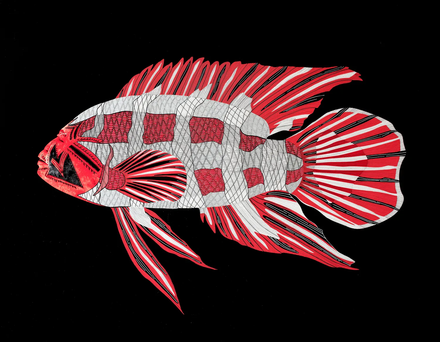 Filipe Branquinho, Devil, from the School of thieves, Lipiko series, 2021