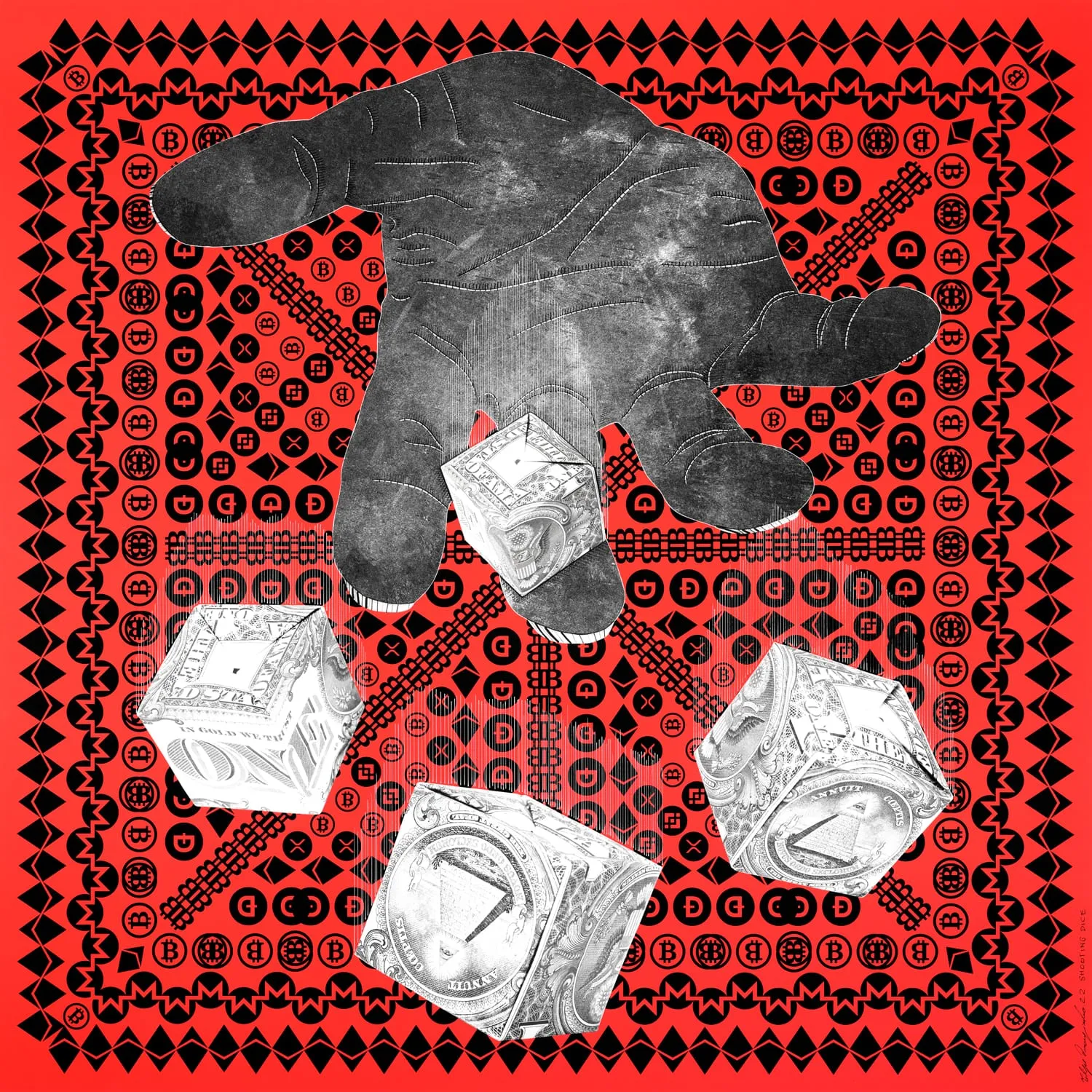 Filipe Branquinho, Throwing Dice, 2022