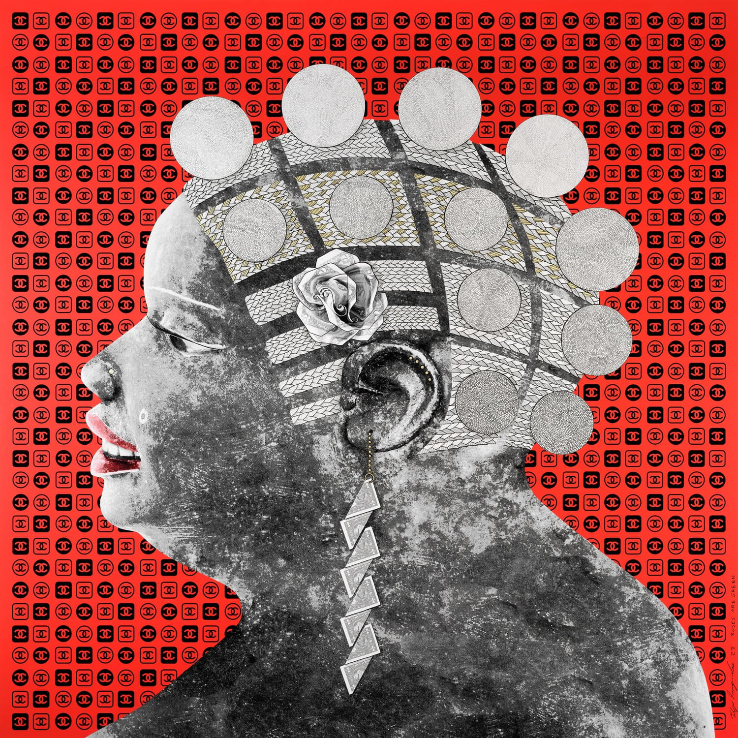 Filipe Branquinho, Roses Are Green, 2023