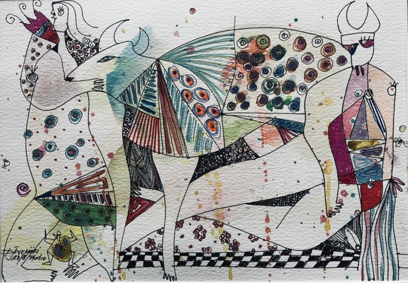 Samuel Djive, The secret voice of love, 2018