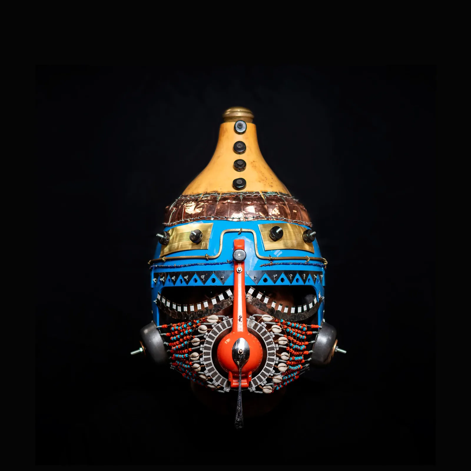 Cyrus Kabiru, Hot Pot (Cyrus Kabiru Wearing), 2025