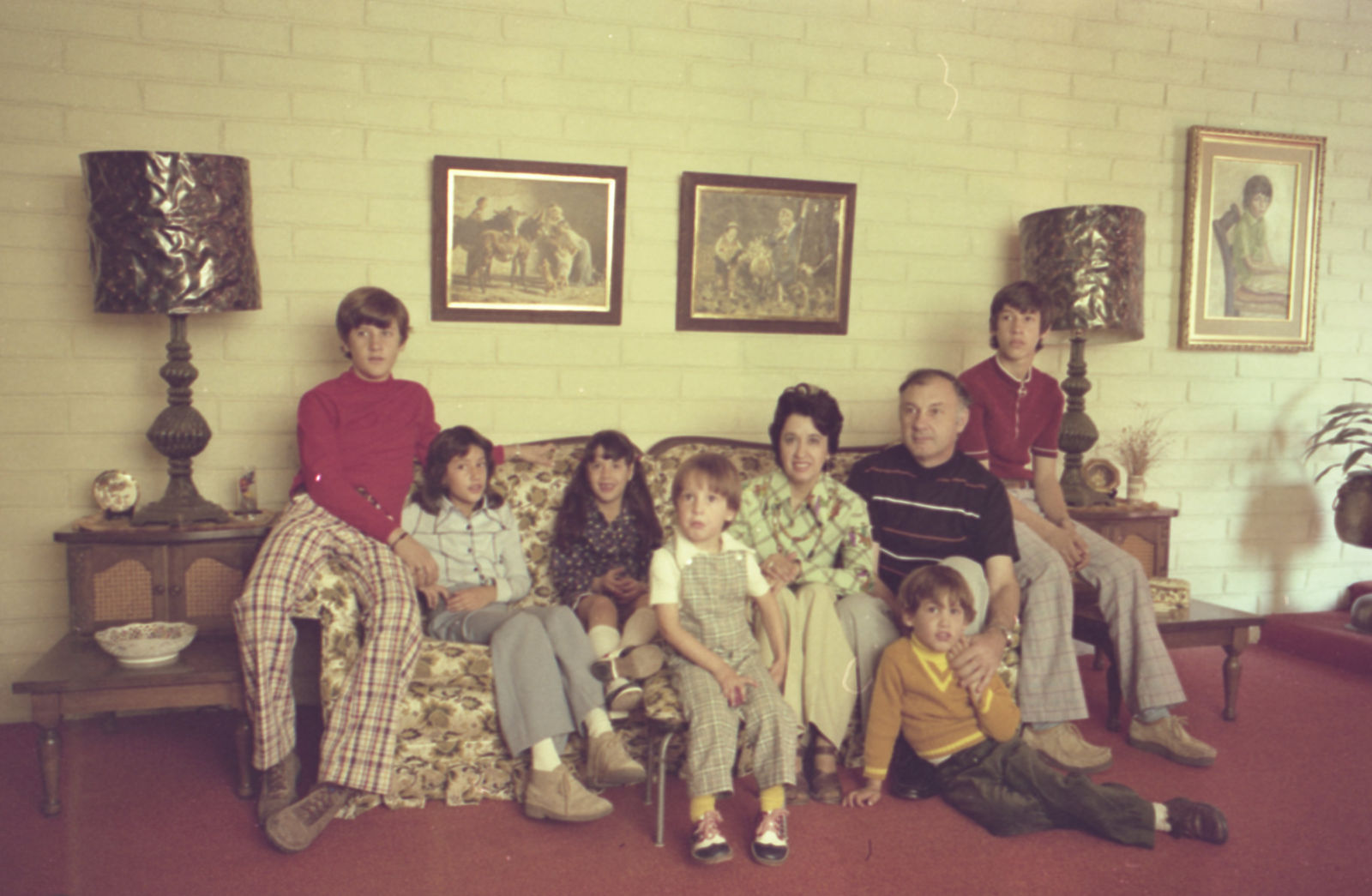 Alberto Herrera, Familia Cesaretti