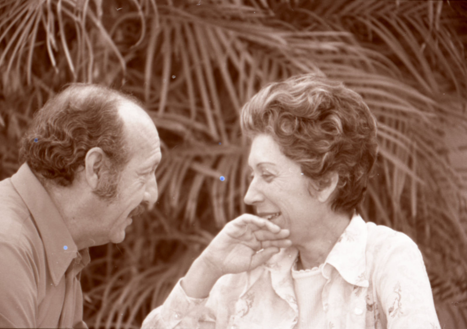Alberto Herrera, Alberto y Blanca mirandose, 1978