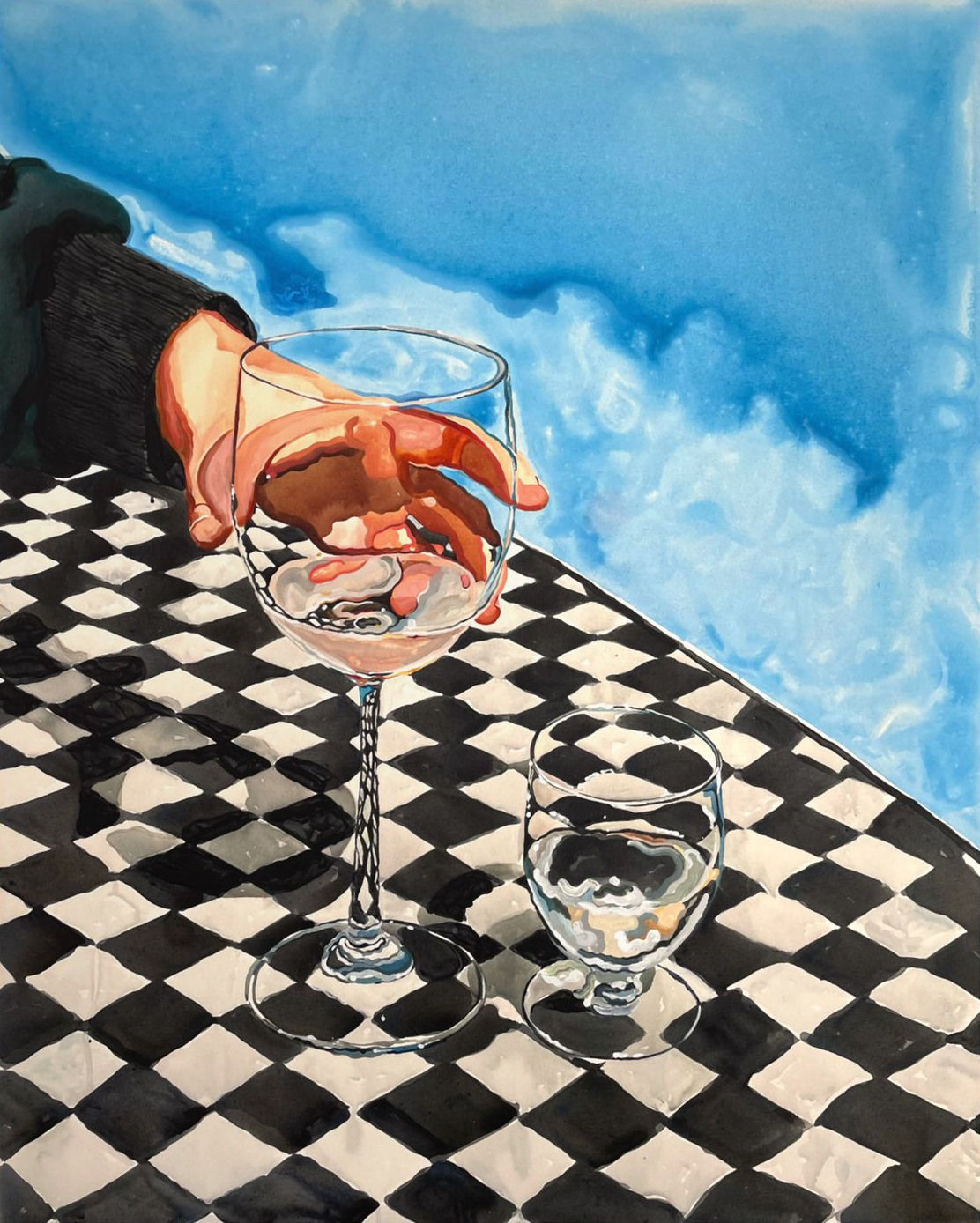 Jade Marra, Casamento na piscina, 2023