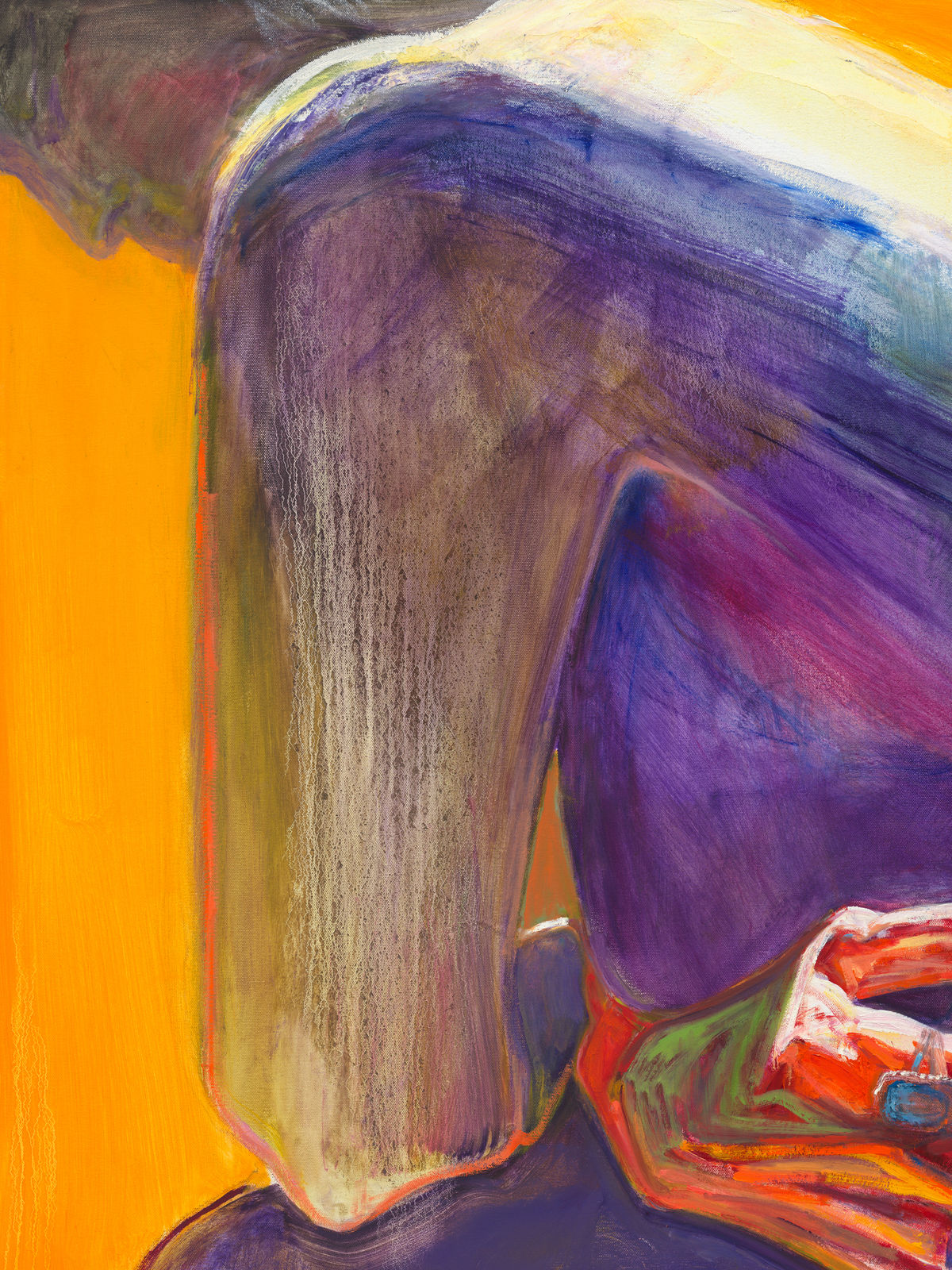 Joan Semmel, Red Hand, 2019