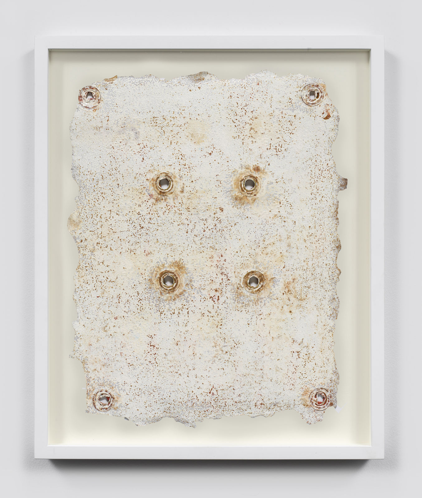 Harmony Hammond, Grommetype #21, 2017