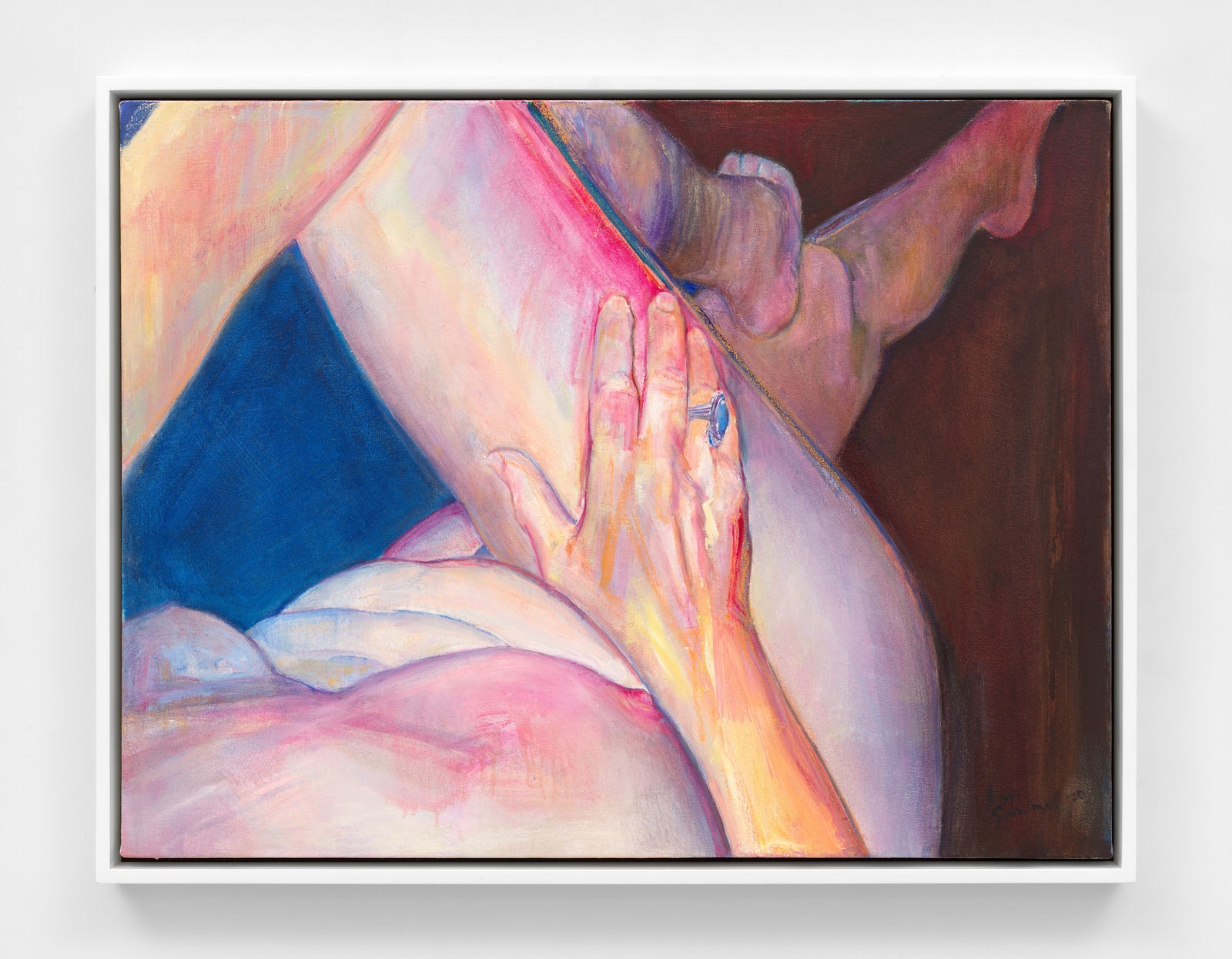 Joan Semmel, Leg Up, 2020