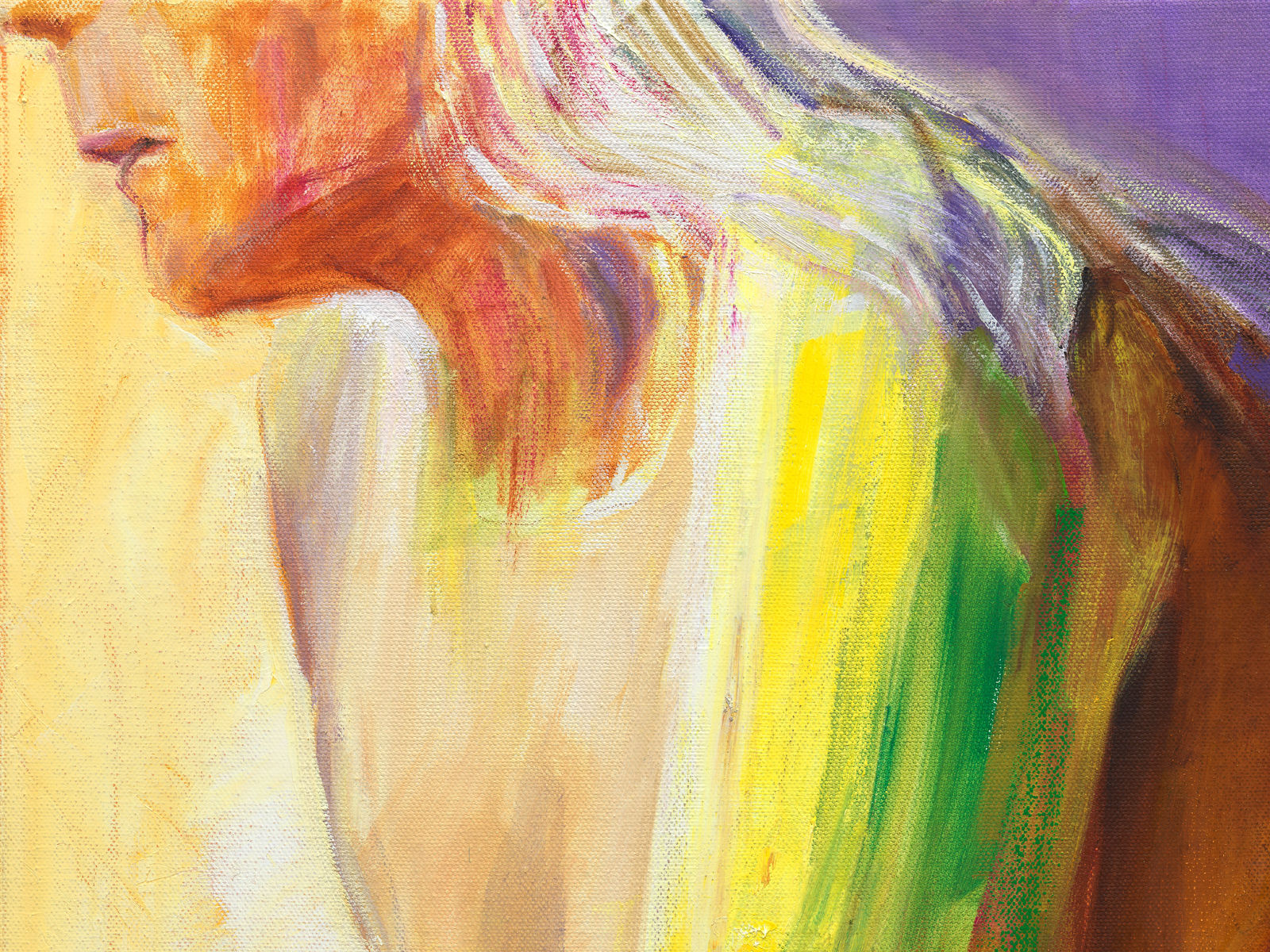 Joan Semmel, Side Light, 2020