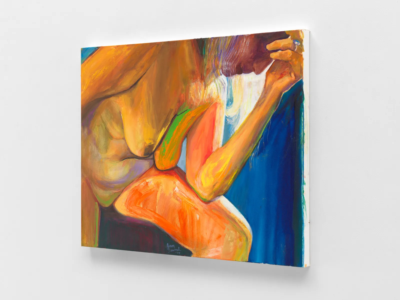 Joan Semmel, Double Breasted, 2020