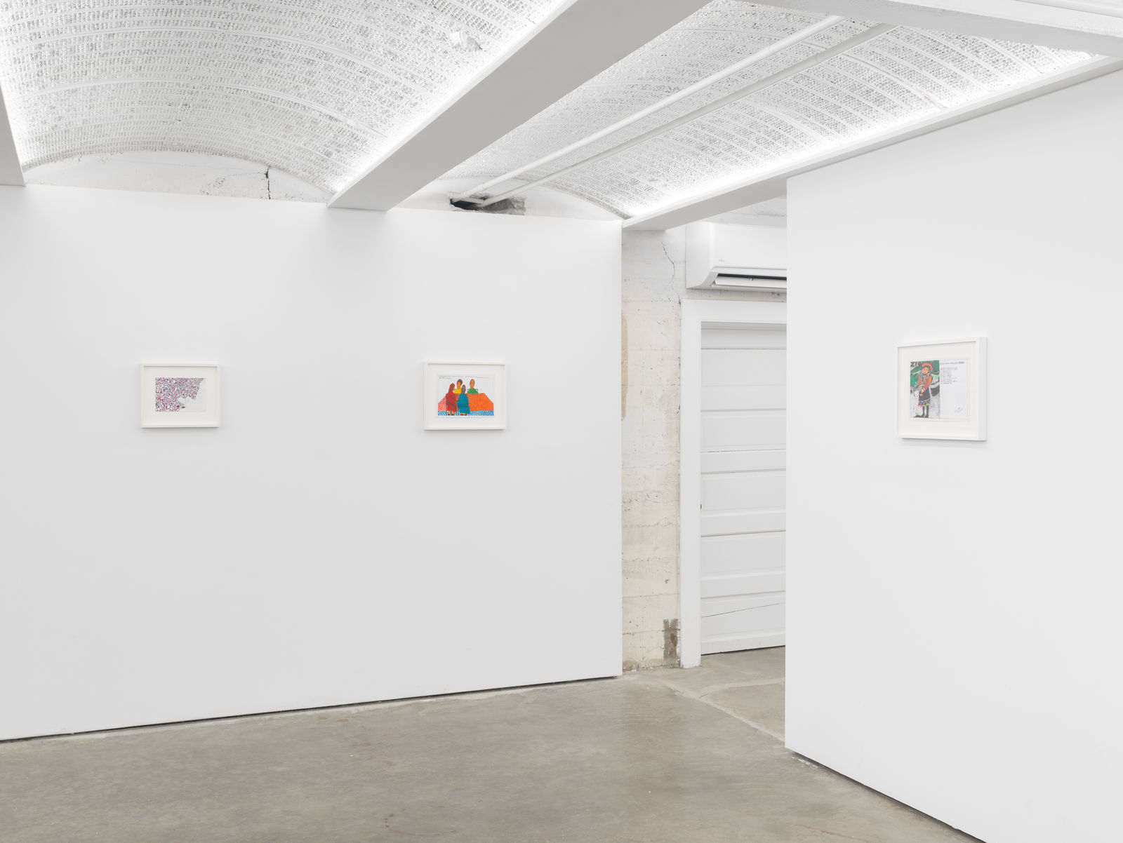 Teresa Burga, Dibujos viendo mal - Mujeres a la mesa - Sab.27/01/2018, 10:50 - Sab. 10/02/2018, 14:11, 2018