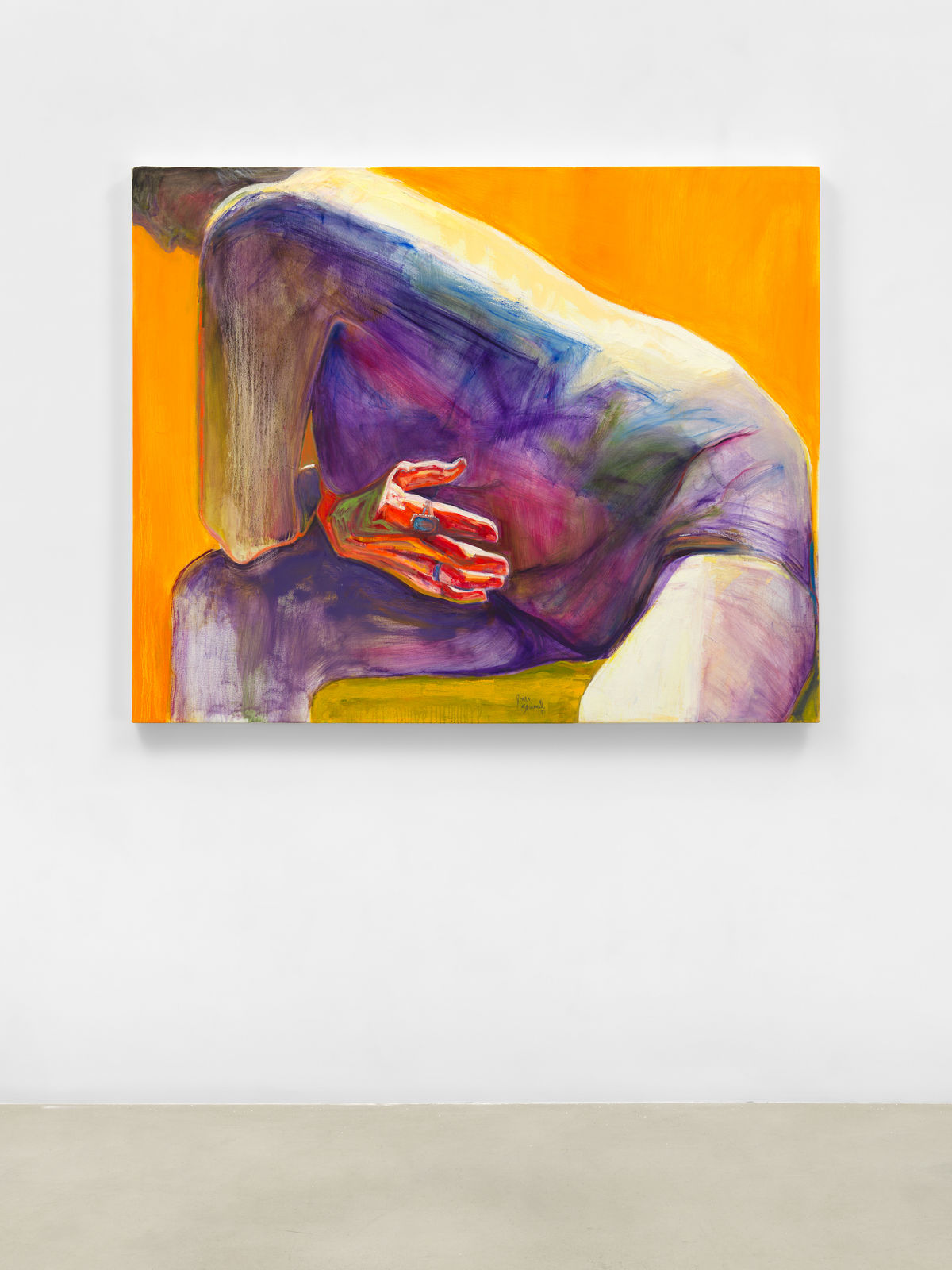 Joan Semmel, Red Hand, 2019