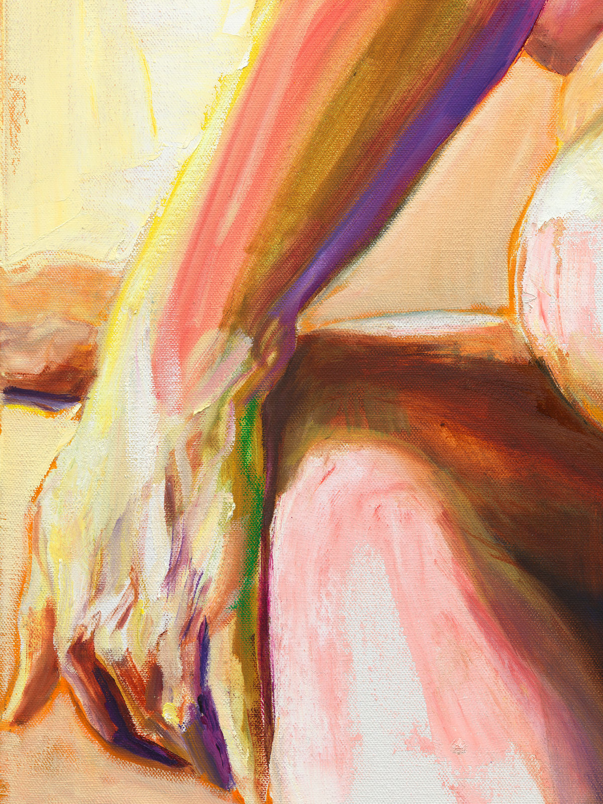 Joan Semmel, Side Light, 2020