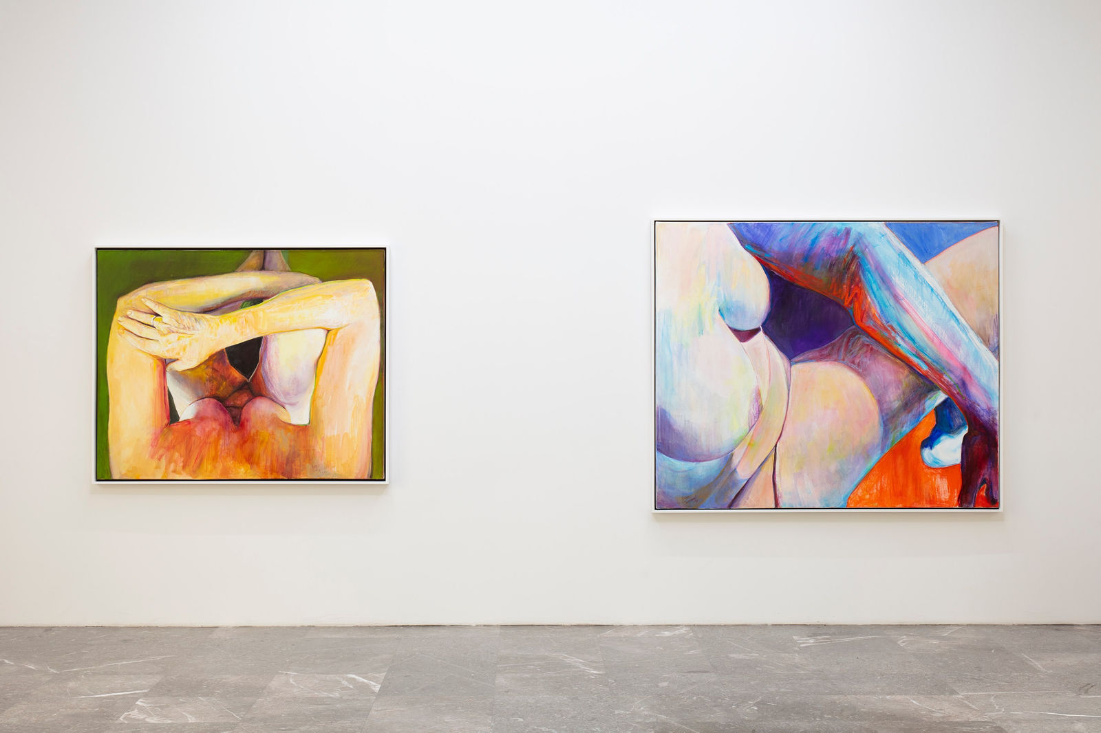 Joan Semmel, Red Floor, 2020