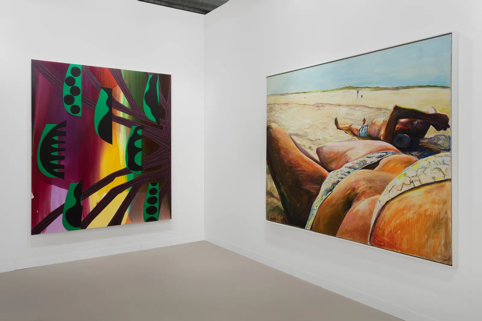 Carrie Moyer, Spider Swag, 2018