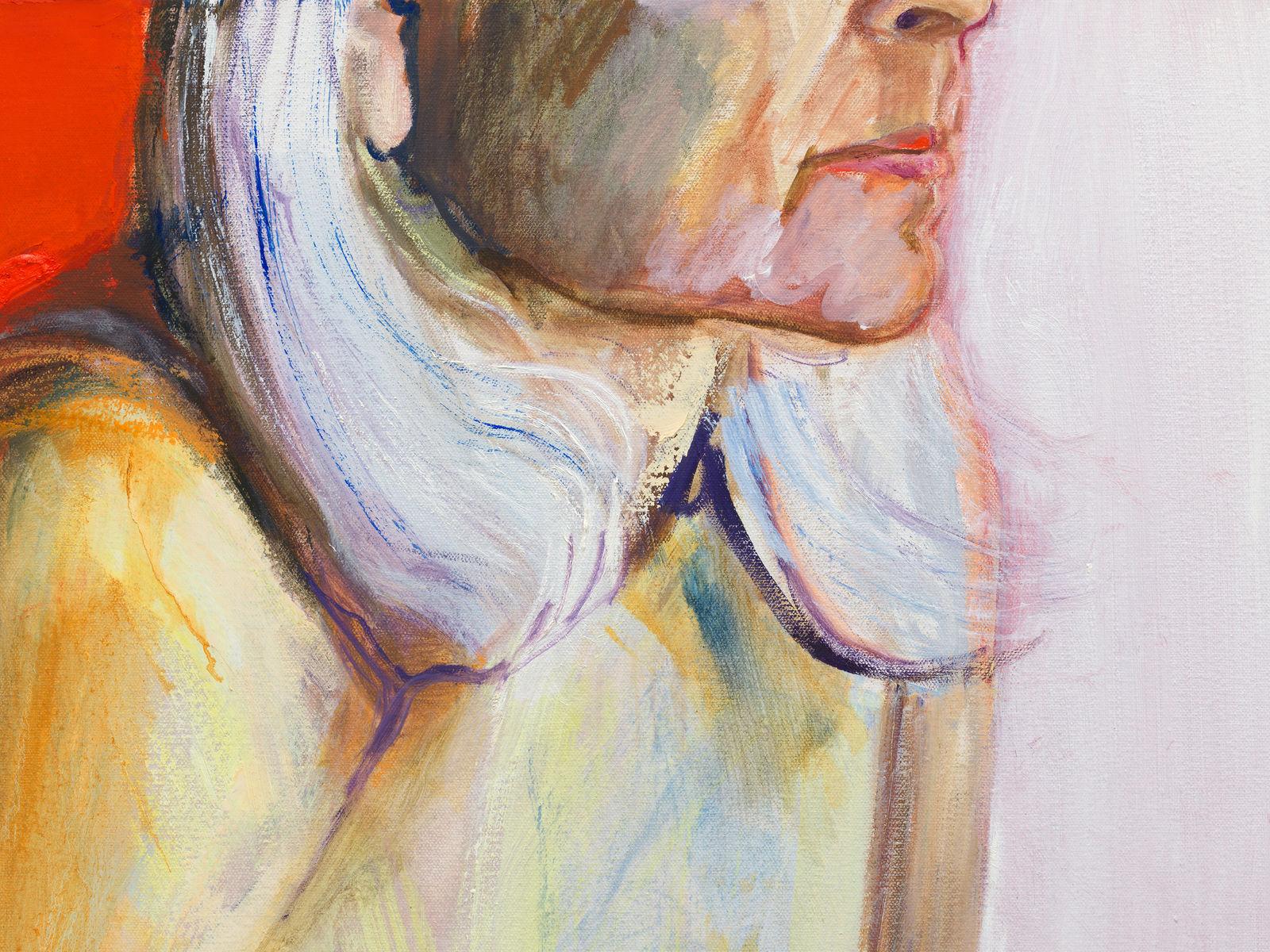 Joan Semmel, Waiting, 2020