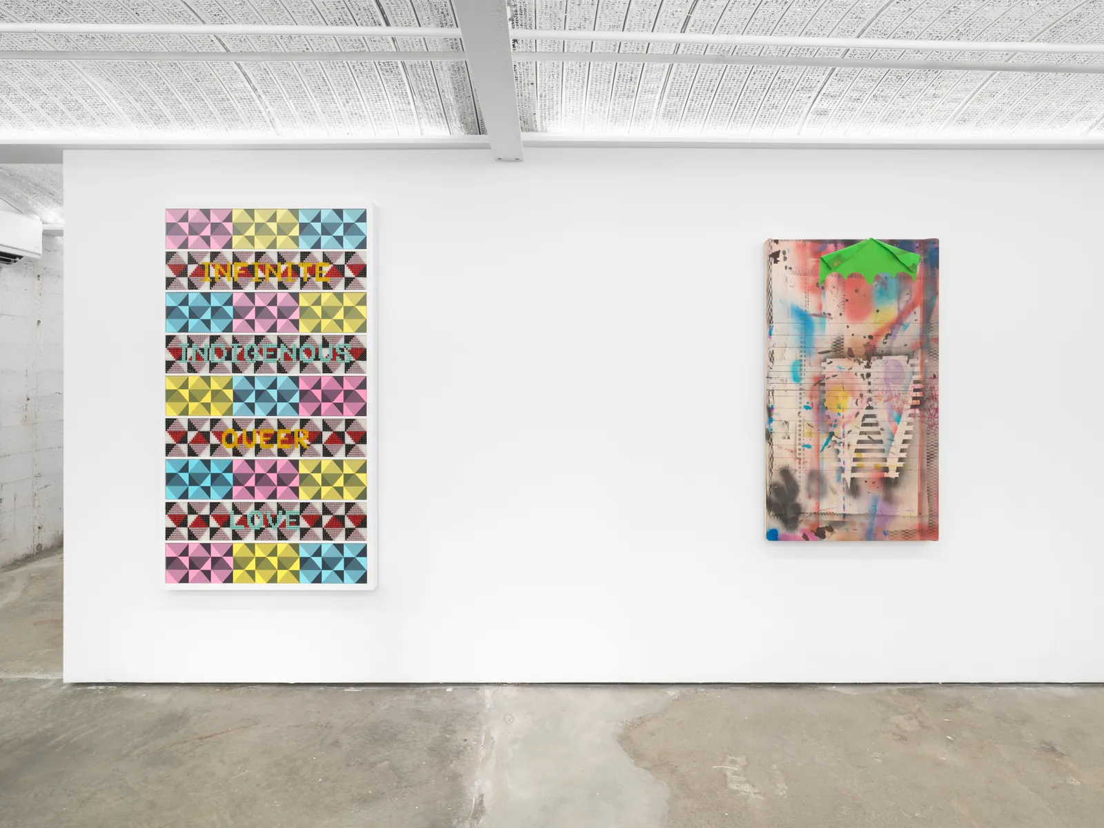 Jeffrey Gibson, INFINITE INDIGENOUS QUEER LOVE, 2020