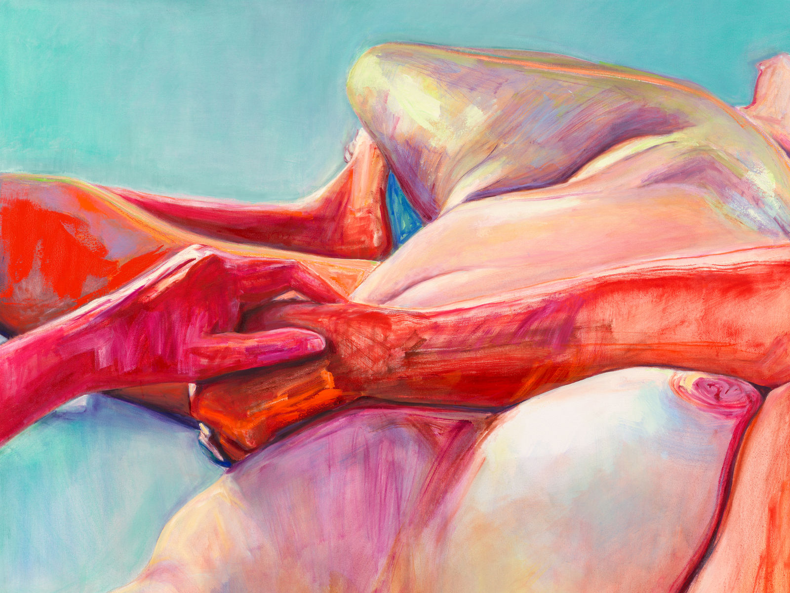 Joan Semmel, Spaced Out, 2019