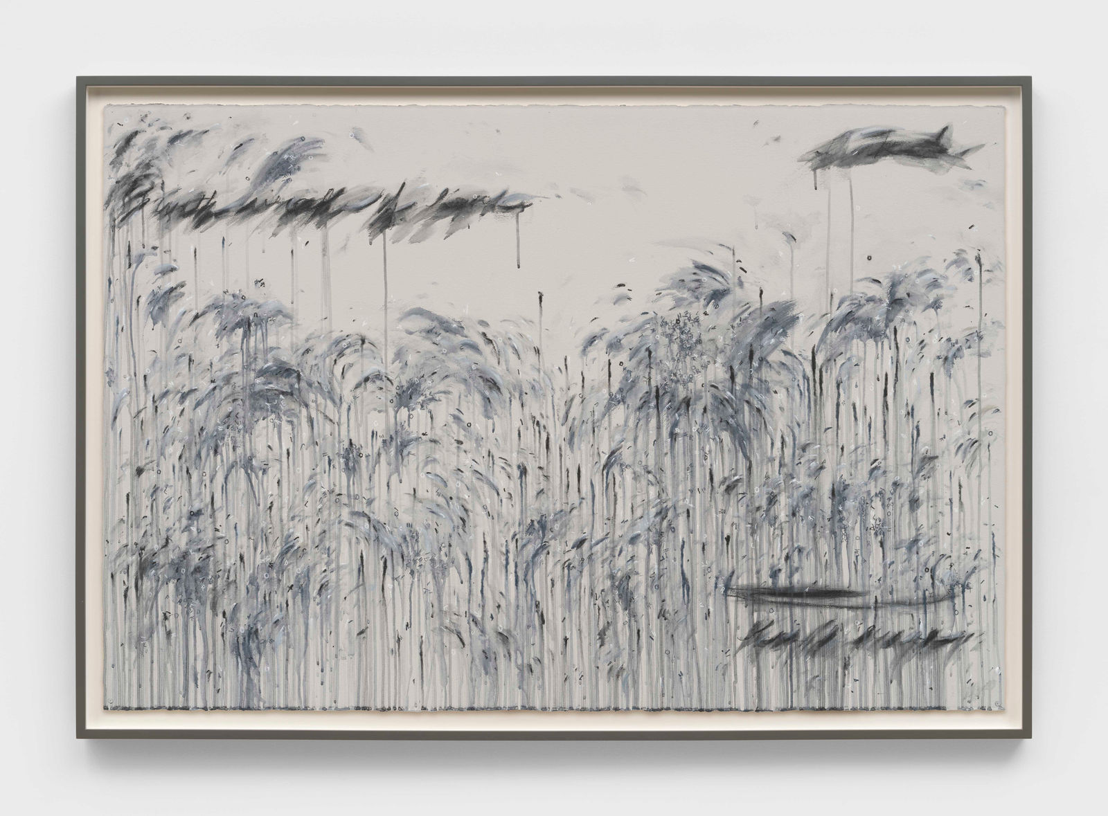 Bethany Collins, Linked with wreaths of roses, 2025