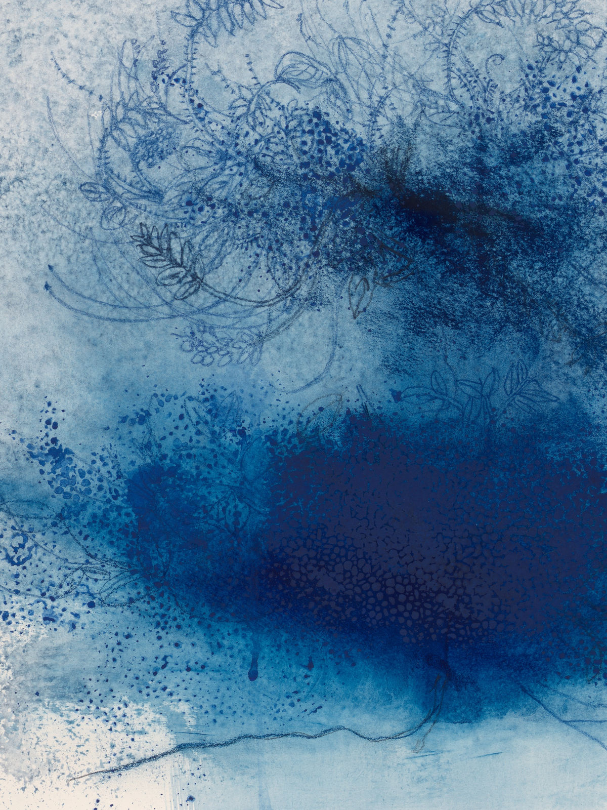 Ricardo Brey, Parisian blue, 2021