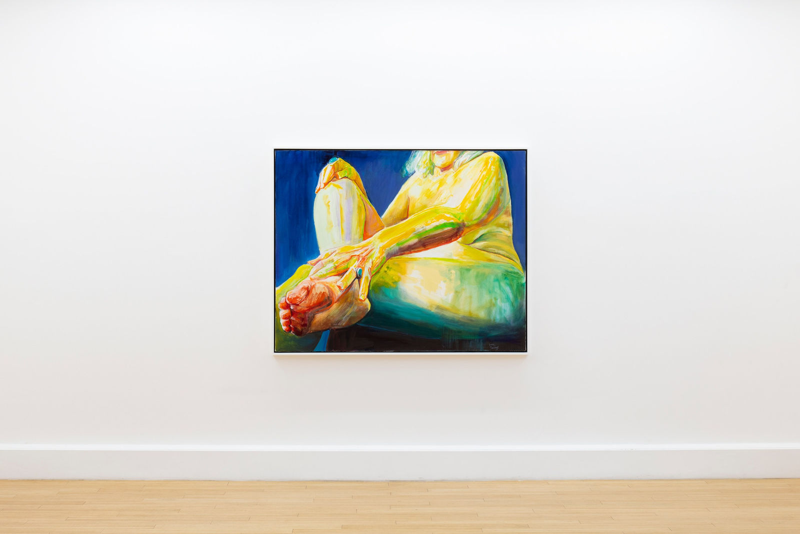 Joan Semmel, Touching Toes, 2019