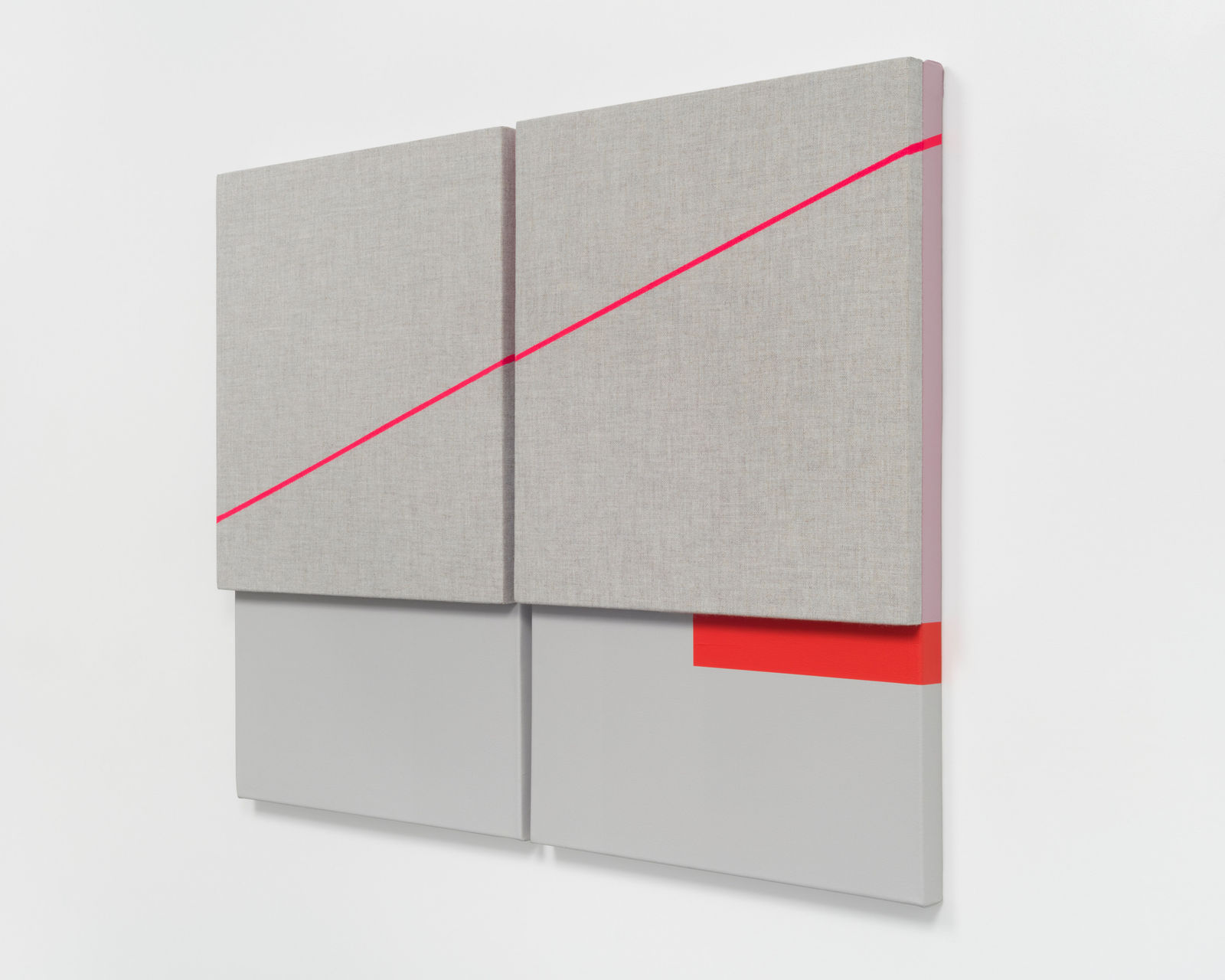 Jennie C. Jones, Fractured Crescendo, Red Rest, 2020