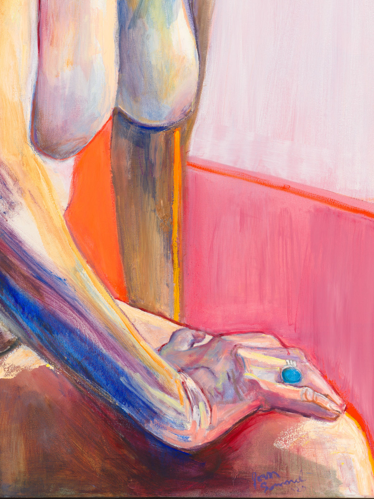 Joan Semmel, Waiting, 2020