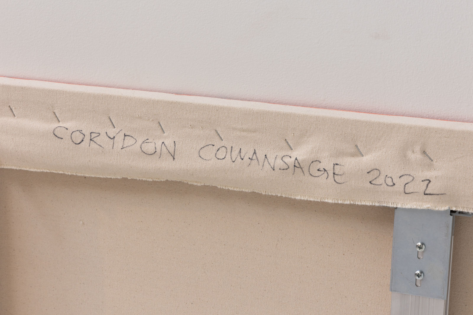 Corydon Cowansage, Blue, Turquoise, Peach, 2022