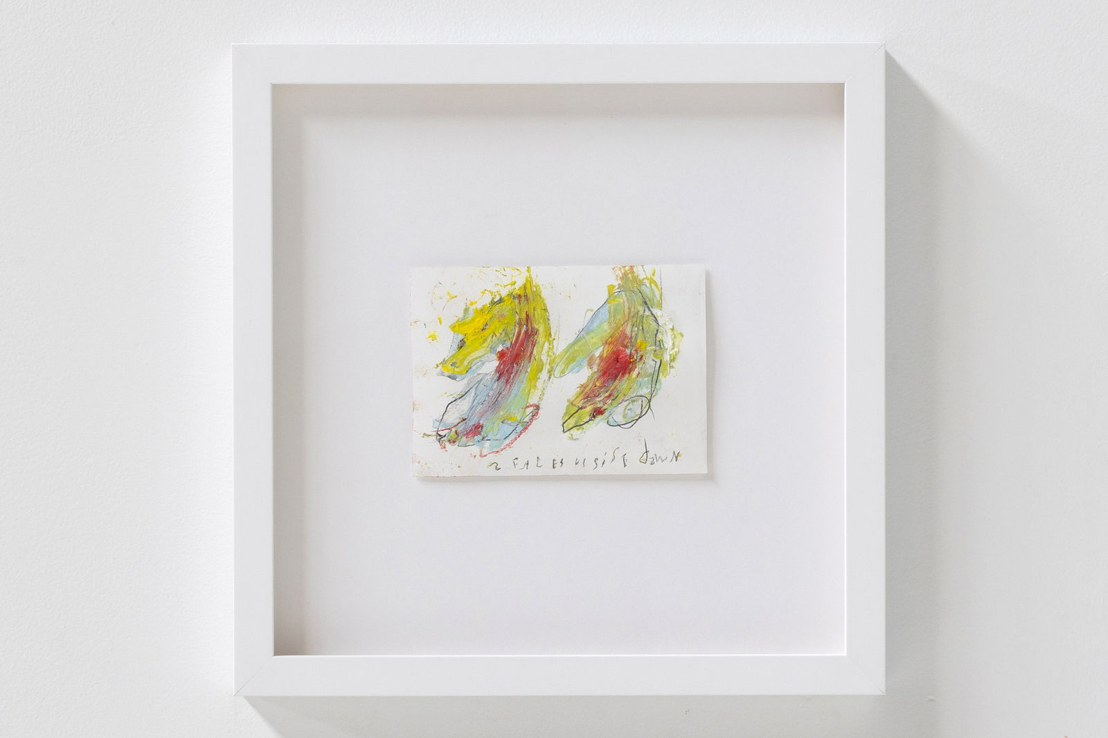 Marria Pratts, 2 Faces Red Nose Up Side Down, 2023