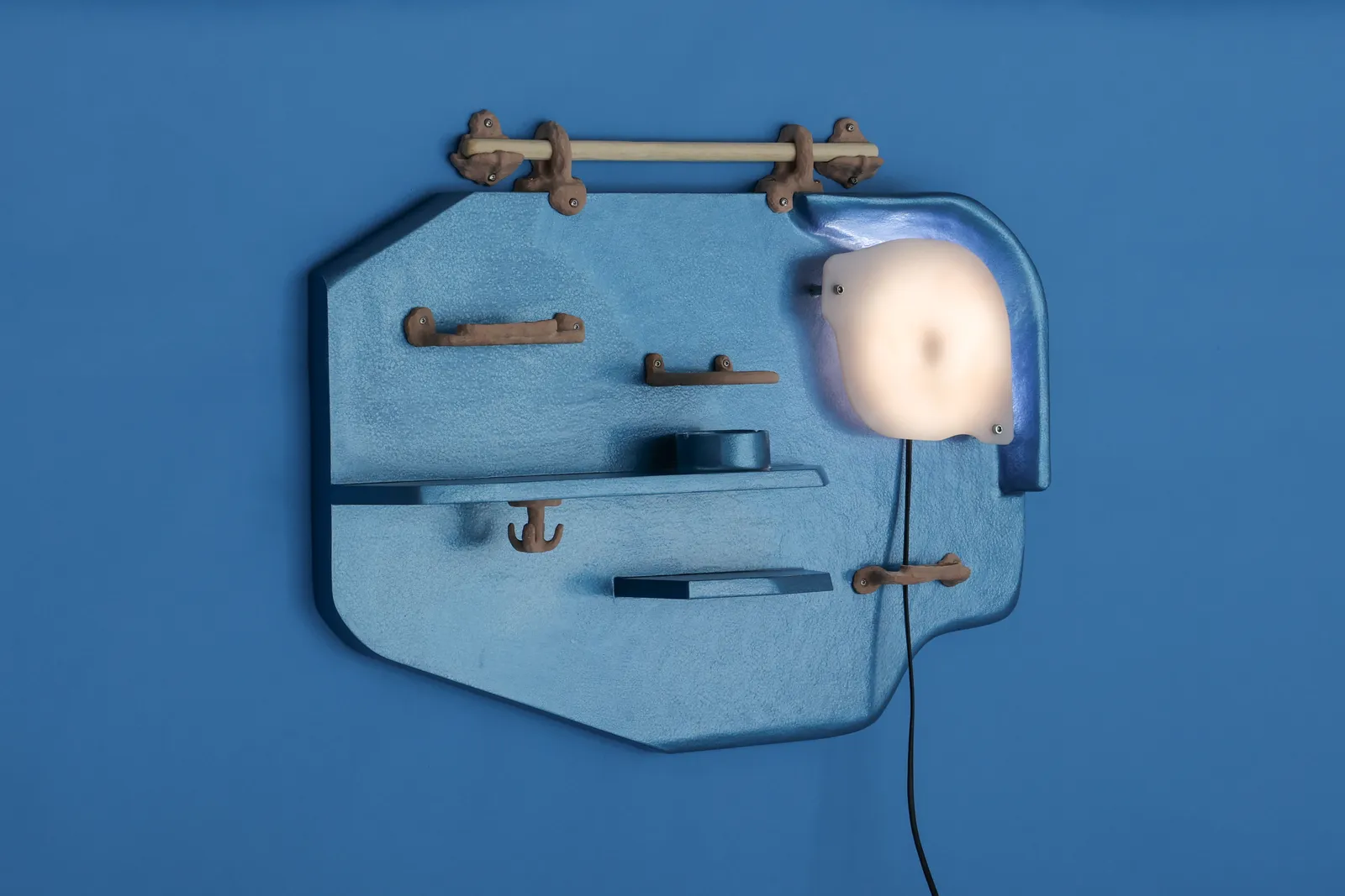 Thomas Ballouhey, Wall Light with Accessories , 2021