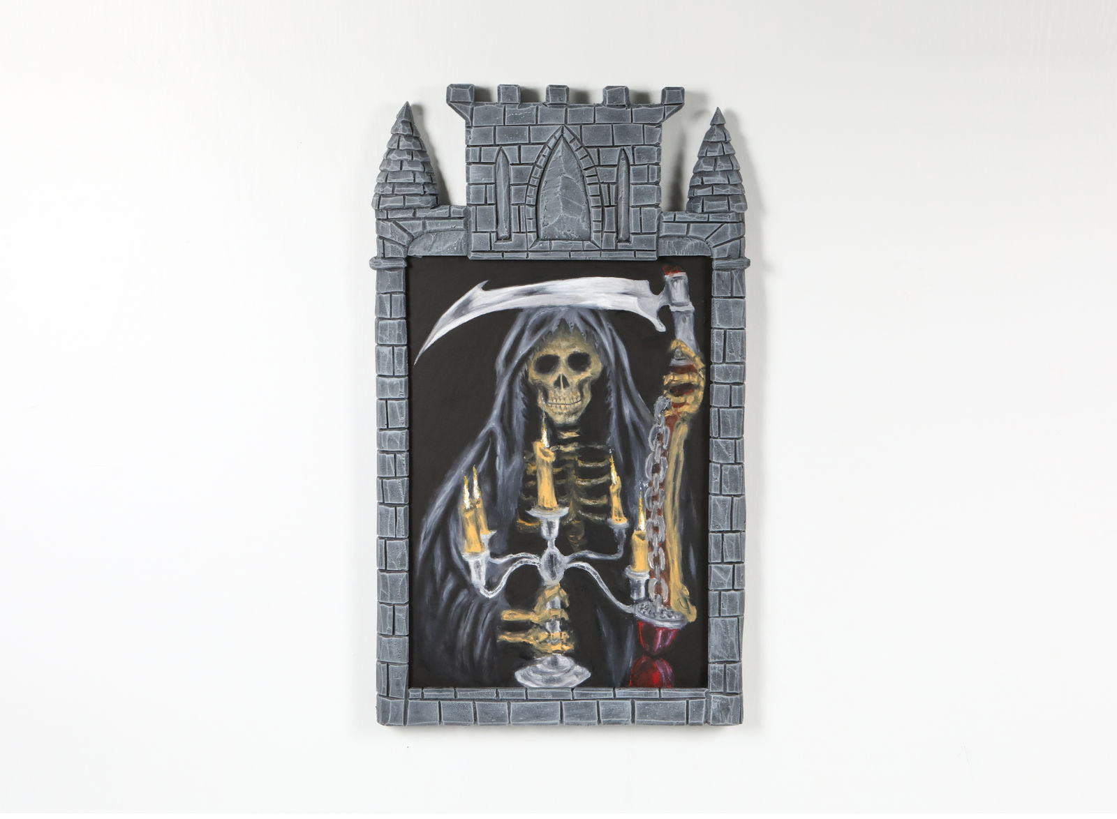 Paul Ferens, Death Holding too much stuff, 2020