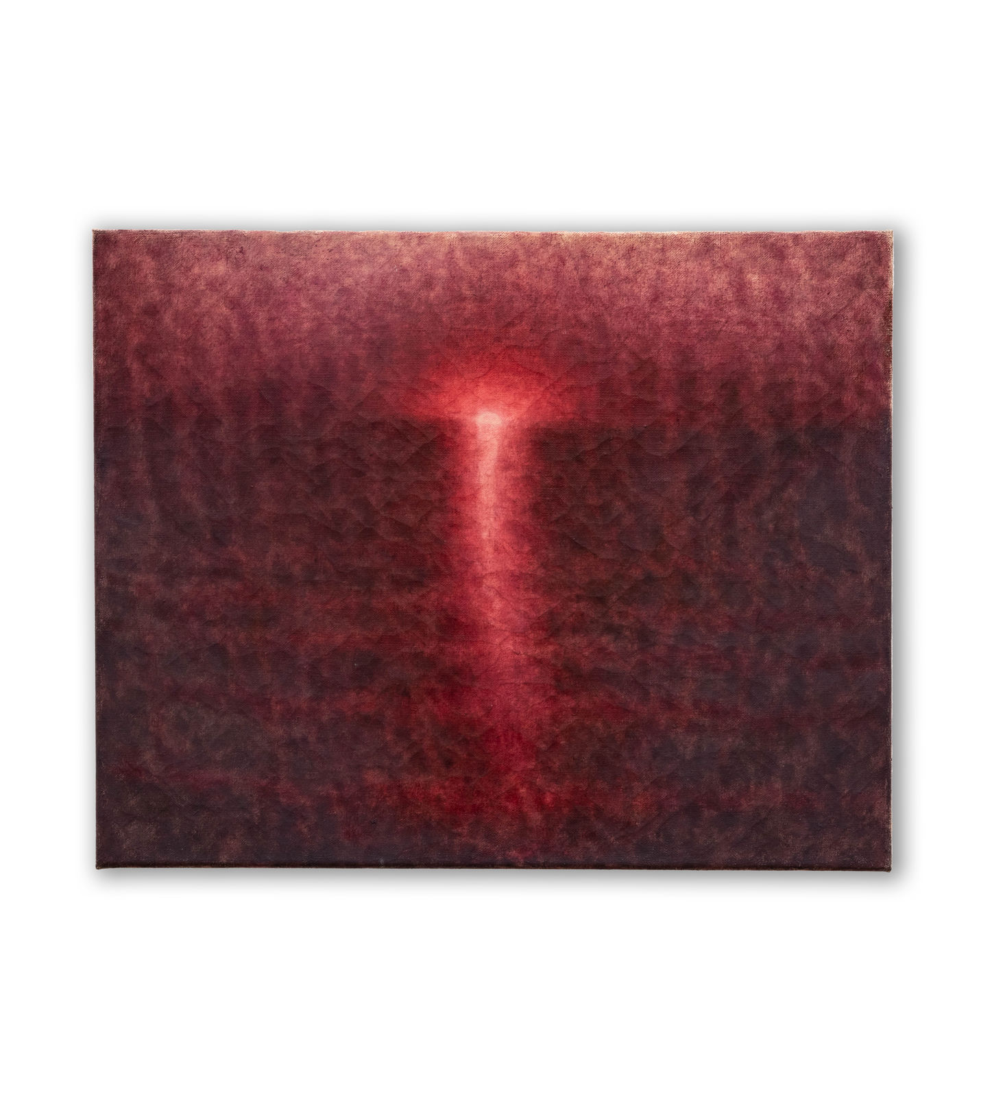 Anders Davidsen, Luften rød af solfald II (vinhav), 2022