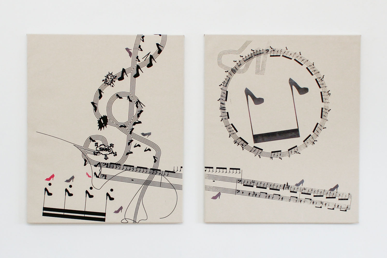 Ragnhild May, Dakkedak (grafisk partitur), 2021